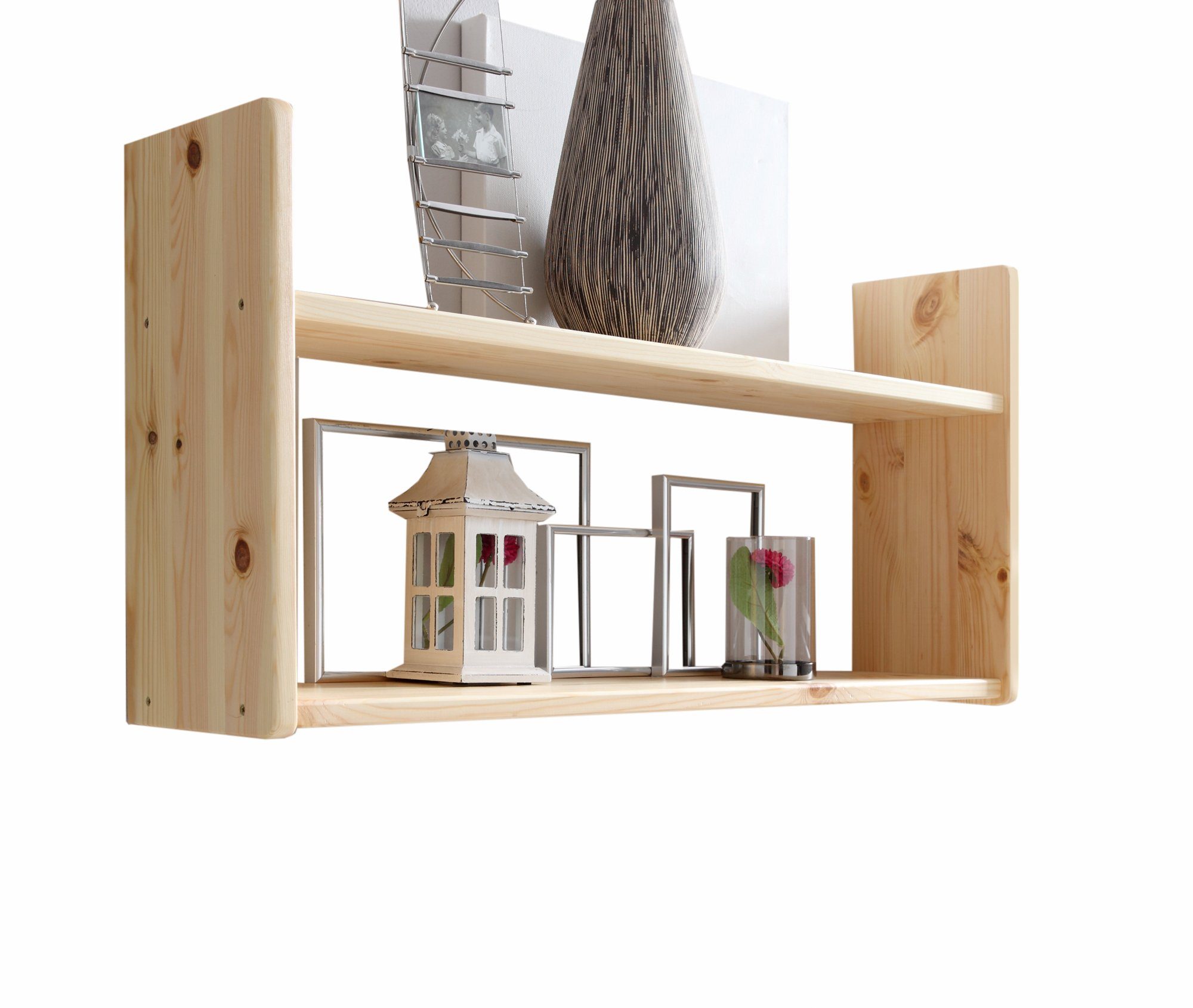 Ticaa Wandregal Wandregal Hängeregal Kiefer Natur, in verschiedenen Variant günstig online kaufen