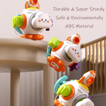 Fivejoy Stapelspielzeug Sensorisches Baby Montessori Sensorik Spielzeug 18 Monate, (Kinder Aktivitätsspielzeug Reisespielzeug für Babys, Motorikspielzeug ab 2 3 4 Jahre), Geschenk für Kleinkinder Mädchen Jungen
