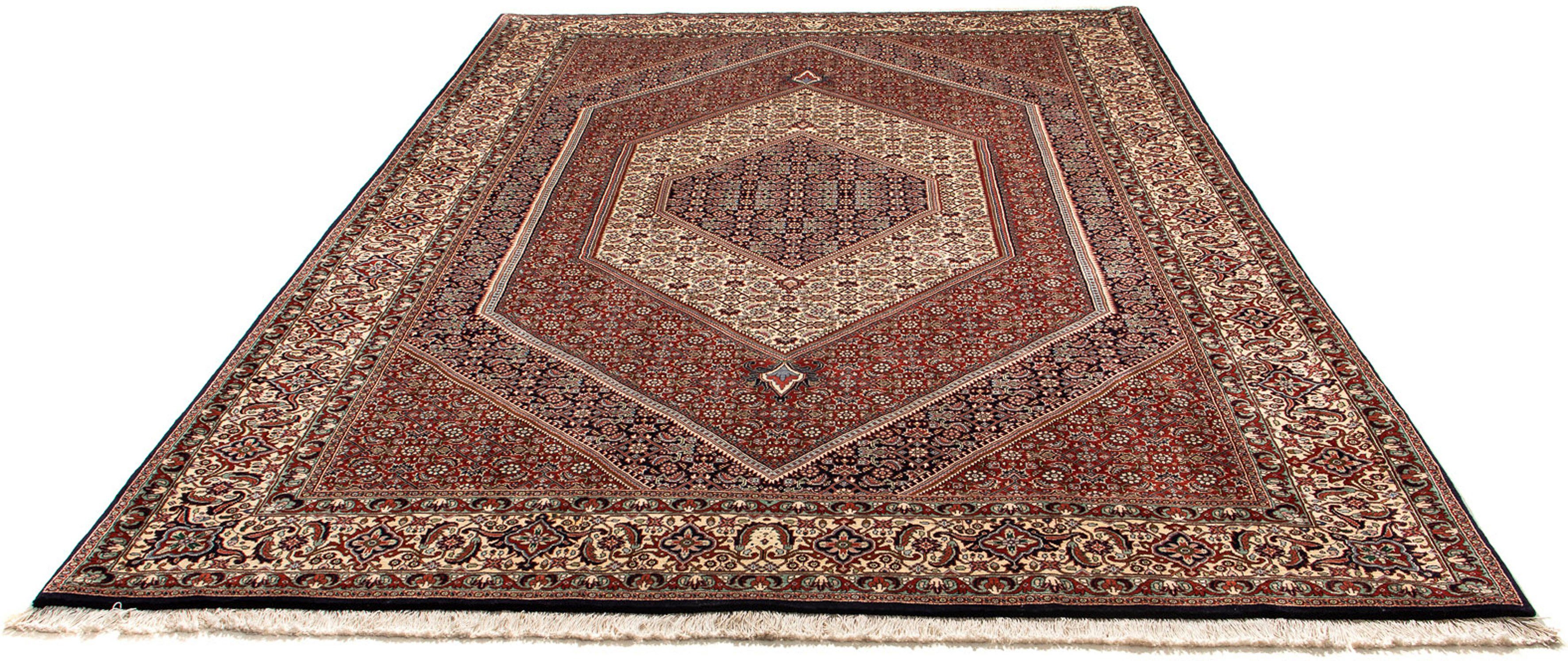 Orientteppich Perser - Bidjar - 292 x 210 cm - mehrfarbig, morgenland, rechteckig, Höhe: 15 mm, Wohnzimmer, Handgeknüpft, Einzelstück mit Zertifikat