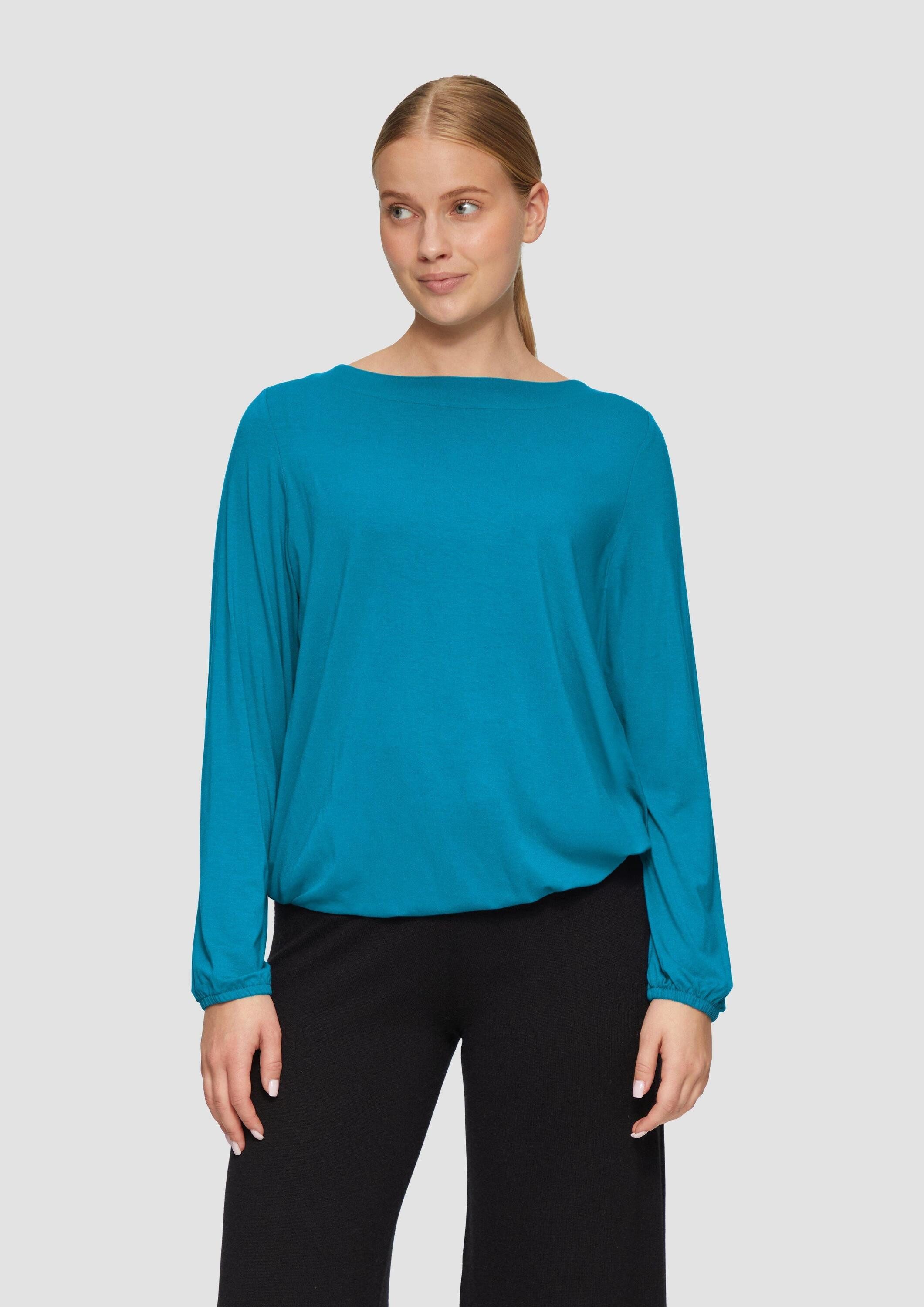 s.Oliver Langarmshirt T-Shirt (1-tlg) günstig online kaufen