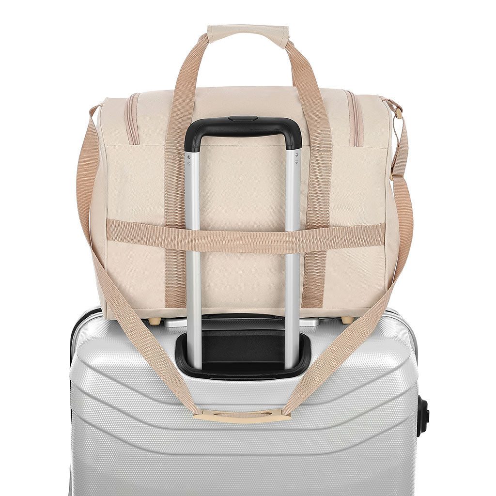 Granori Reisetasche 40x30x25 cm Flugzeug Handgepäck für Eurowings – leicht & max. Platz (Modell ET2), mit abschließbarem Fach und verstellbarem Schultergurt, 30 l Volumen