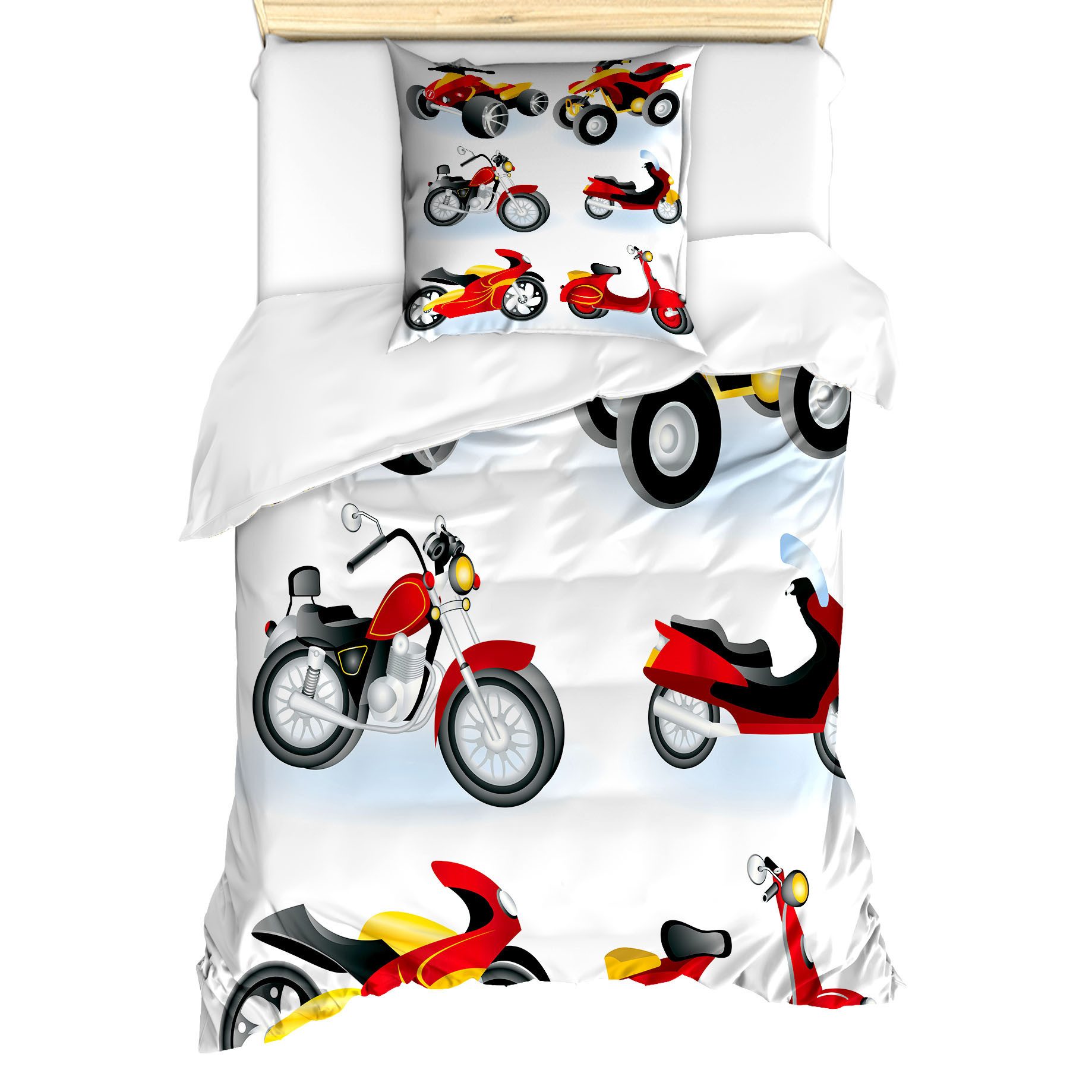 Bettwäsche Milbensicher Allergiker geeignet mit Kissenbezug