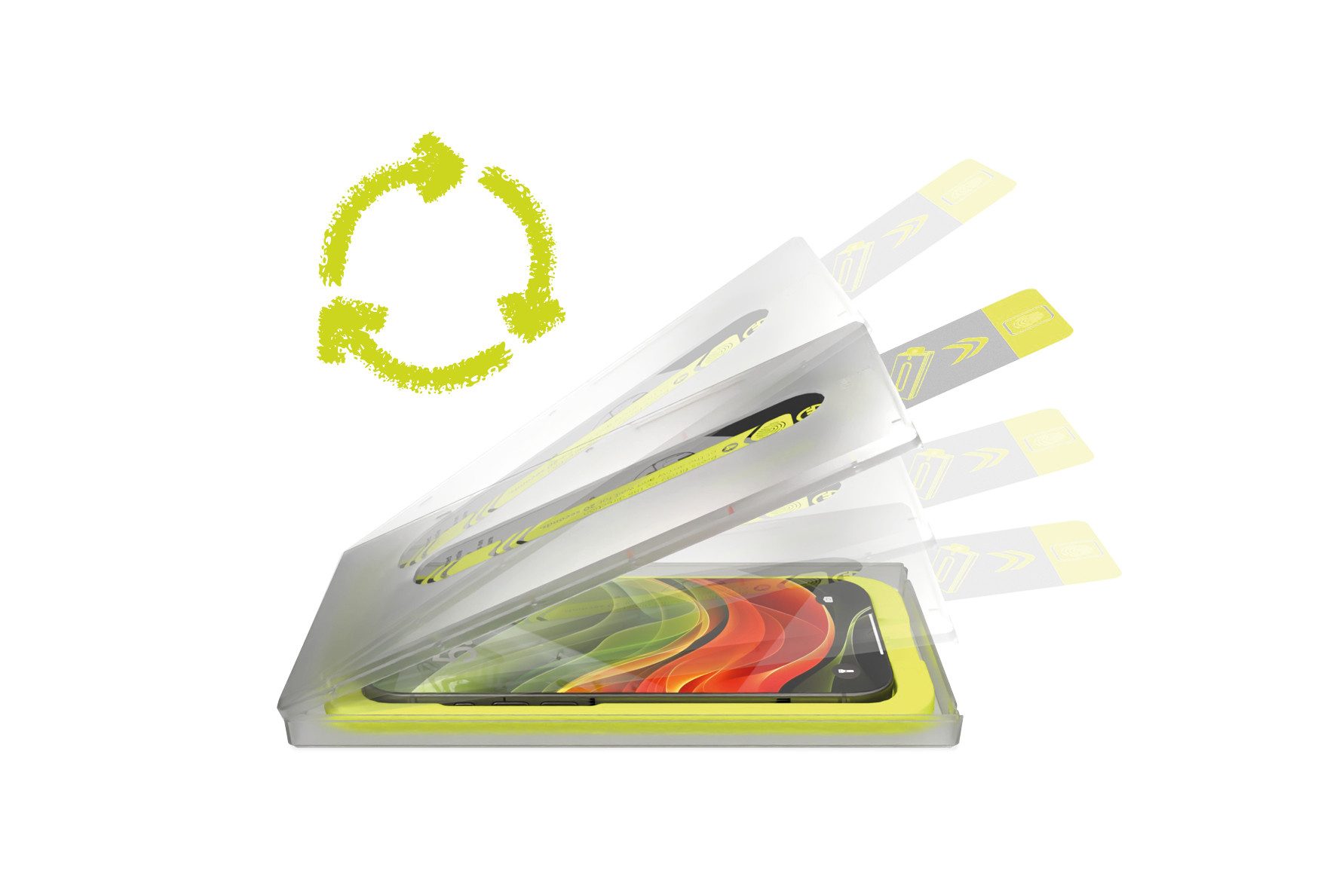 Mobile Origin Displayschutzfolie 2x Displayschutz für iPhone 17 Pro Max Schutzglas Panzerfolie, 2 Stück, Tempered Glass, Anti-Fingerabdruck, Case Friendly, Hartglas