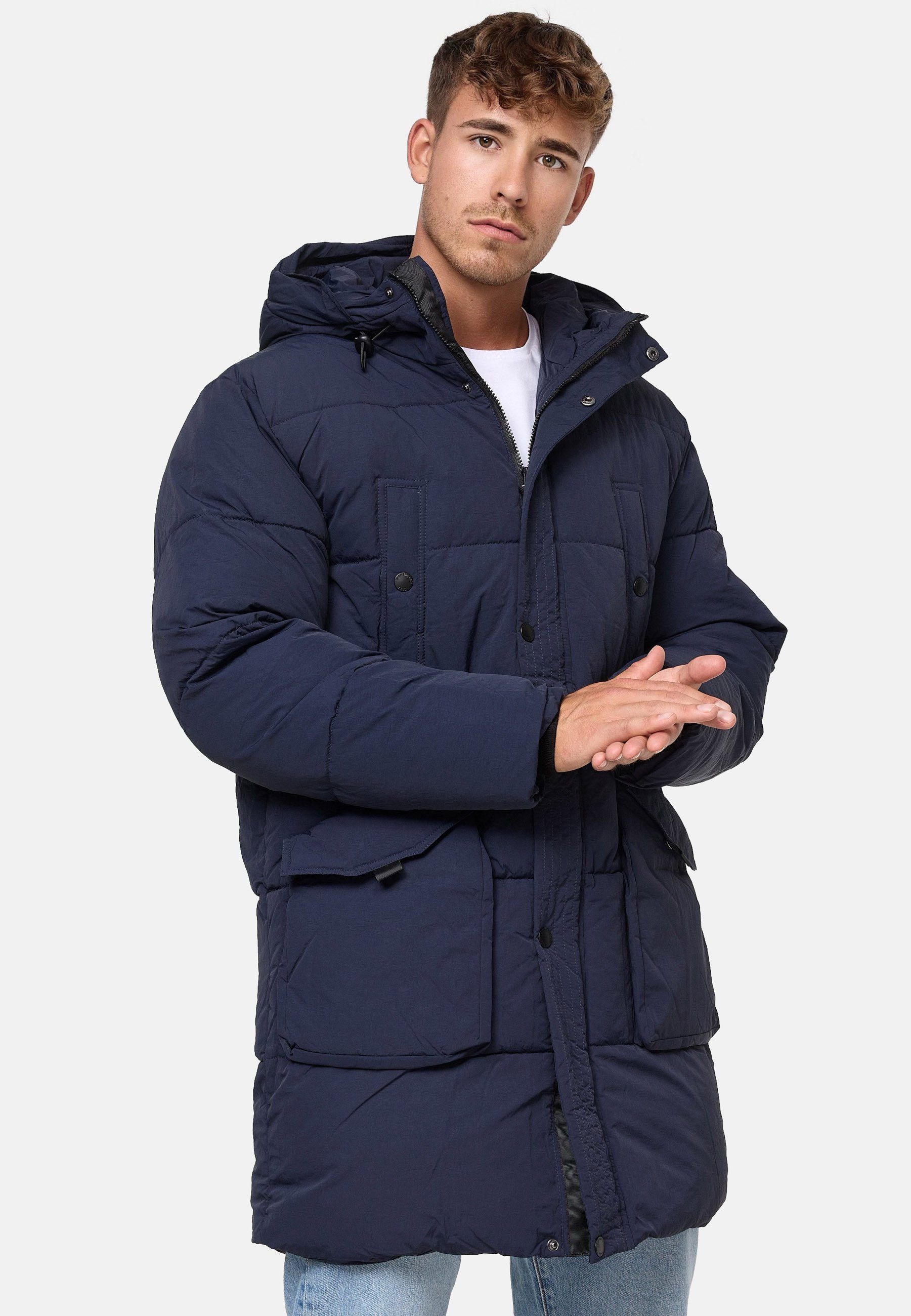 Indicode Winterjacke Dexter Navy