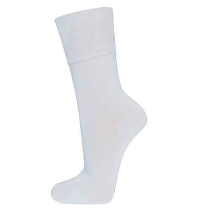 Ewers Socken Socken Durabella ohne Gummirand