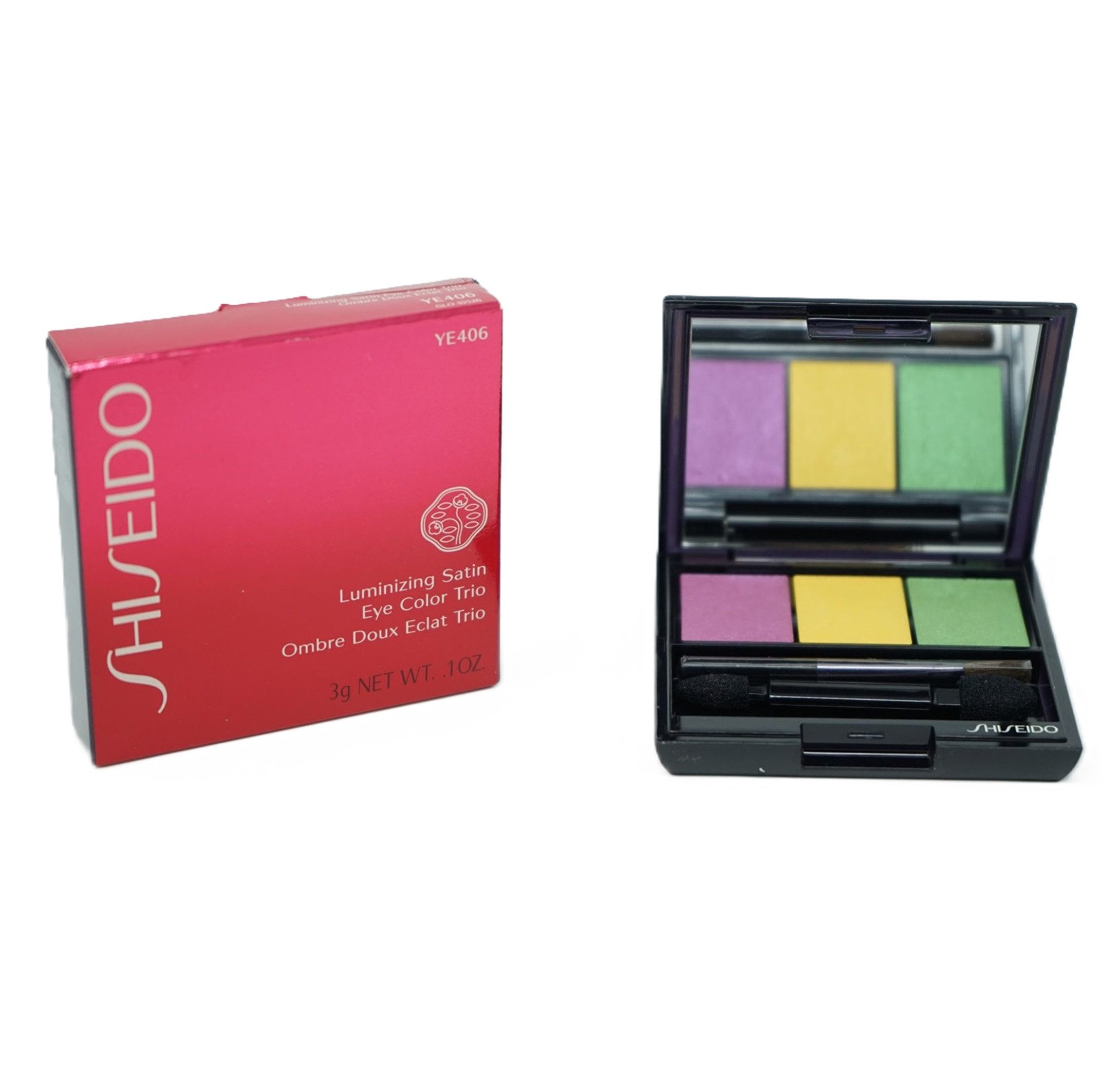 SHISEIDO Lidschatten Shiseido Luminizing Satin Eye Color Trio Lidschatten YE406, 3 g