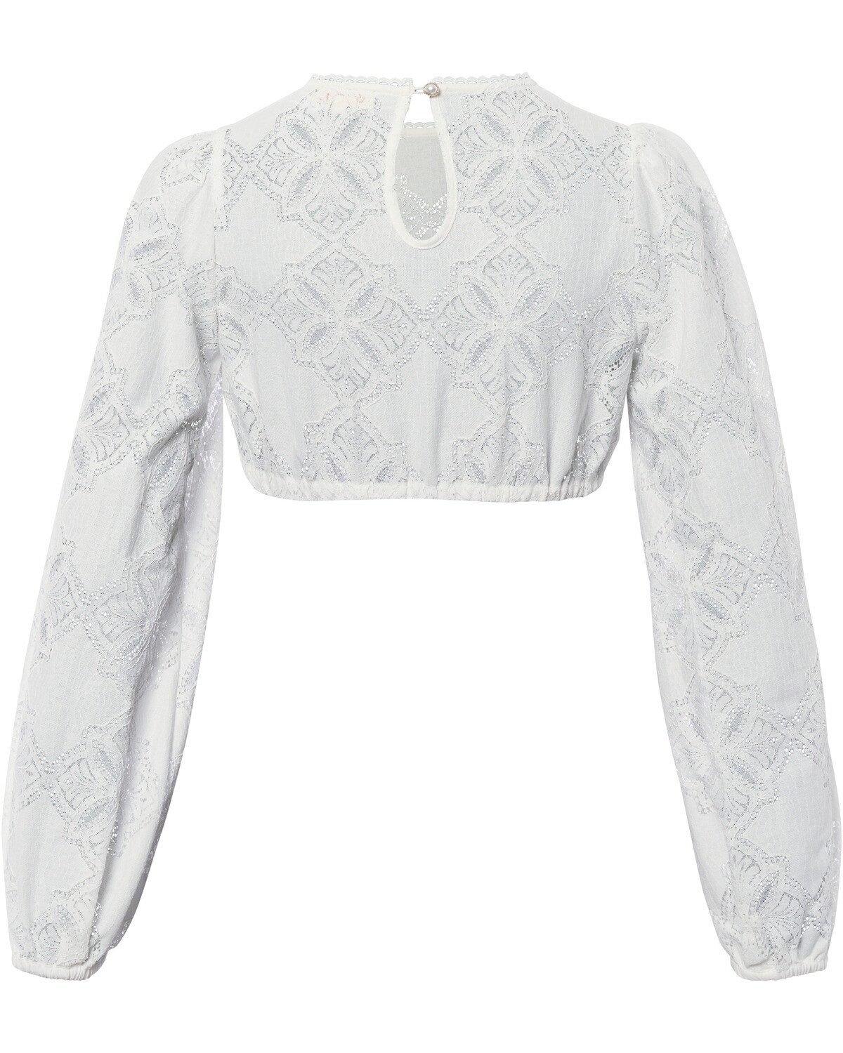 KRÜGER COLLECTION Dirndlbluse Langarm-Dirndlbluse aus Spitze günstig online kaufen