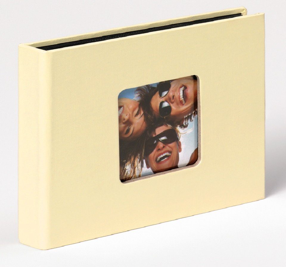 Design Einsteck-Fotoalbum Fun Creme Minialbum Walther