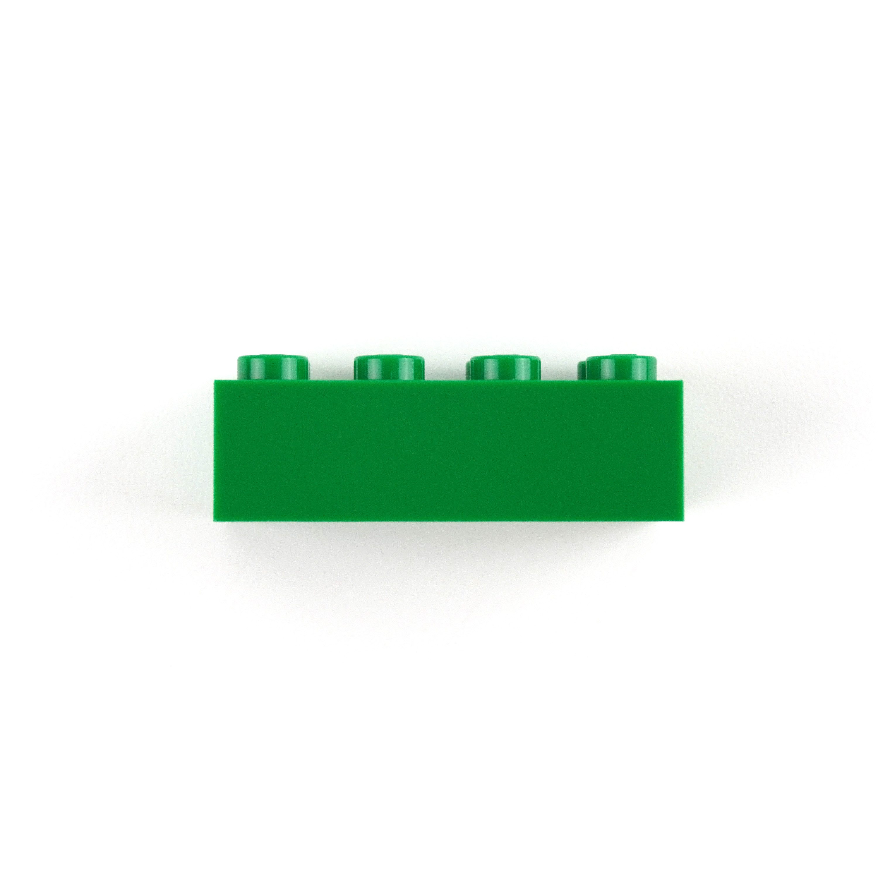 LEGO® LEGO® 2x4 Steine Bausteine Grün - 3001 NEU! Menge 100x Spielbausteine, (Bausteine, 100 St., Kreativ-Set), Made in Europe – Bild 3 von 5