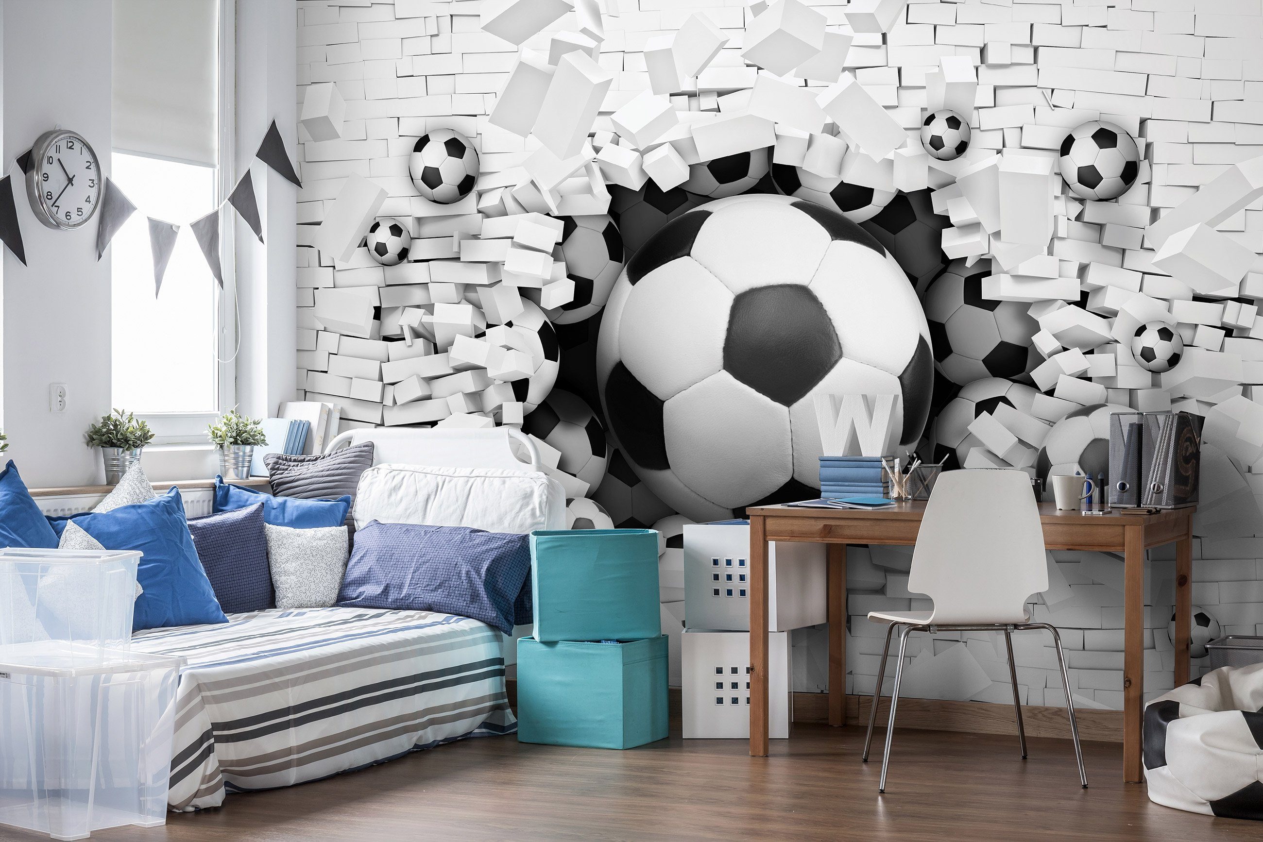 Wallarena Fototapete Natur - Mehrfarbig - Modern - Vlies - Wohnzimmer, glatt, 152x104cm