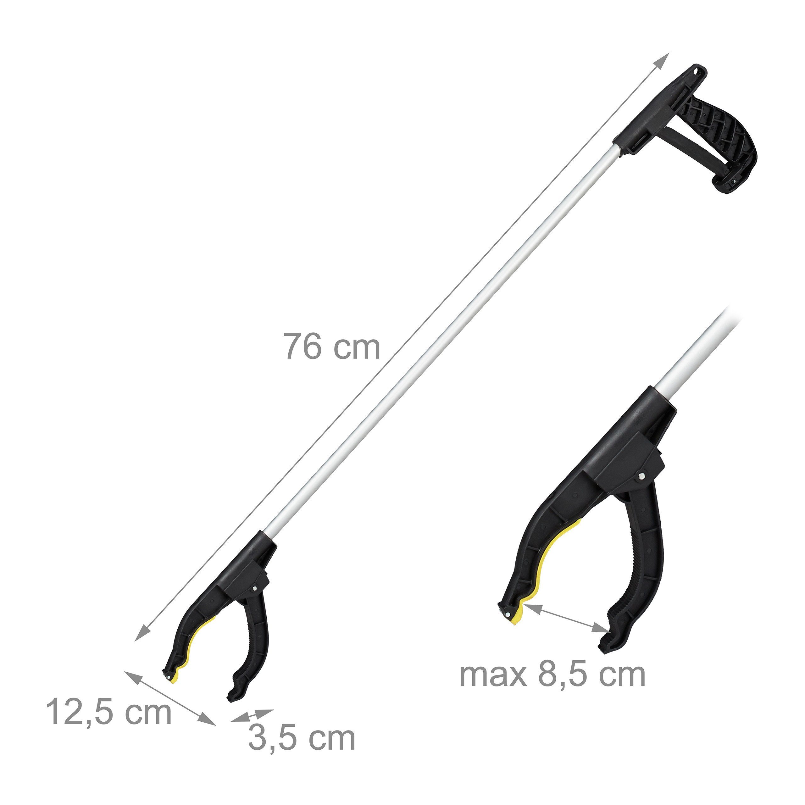 relaxdays Greifarm 10 x Universal Greifarm