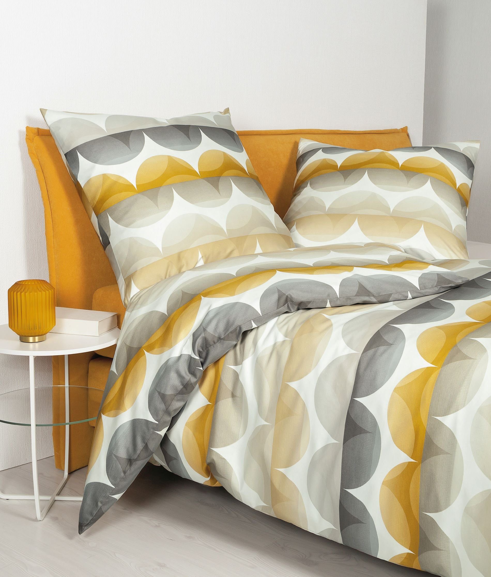 Janine Bettwäsche Janine Moments Mako-Satin Bettwäsche günstig online kaufen