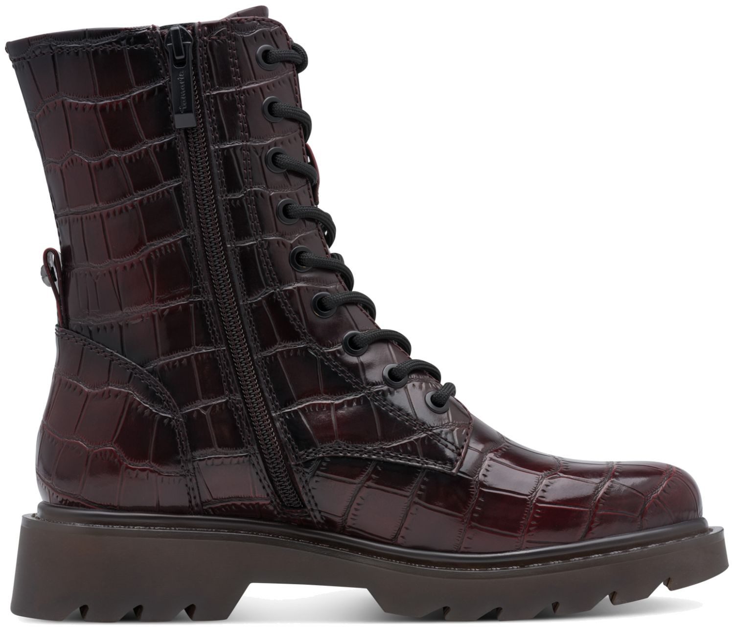 Tamaris Tamaris 25908/41 Bordeaux Croco Sneaker