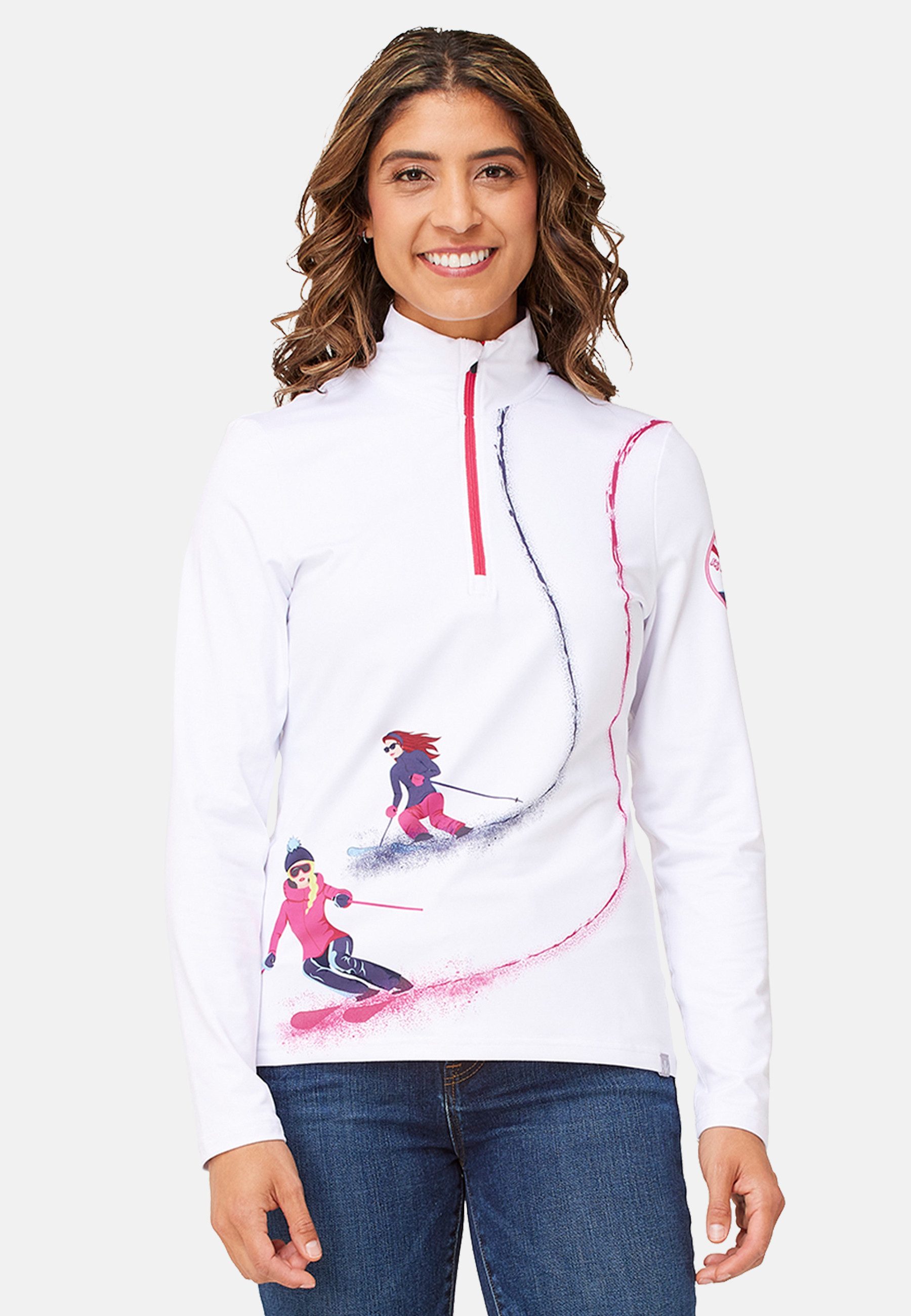 Krimson Klover Langarmshirt Ski Lightning Top (1-tlg)