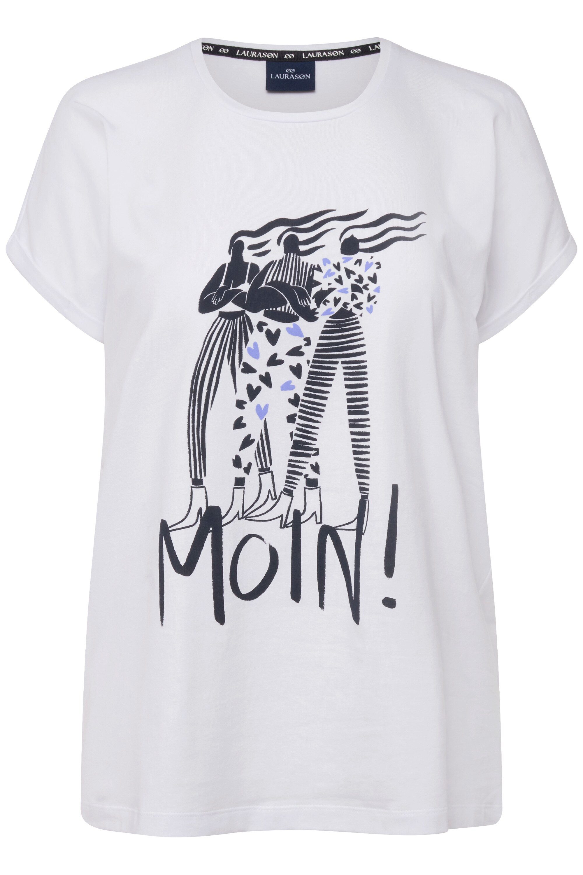Laurasøn T-Shirt T-Shirt oversized Frauen Motiv günstig online kaufen