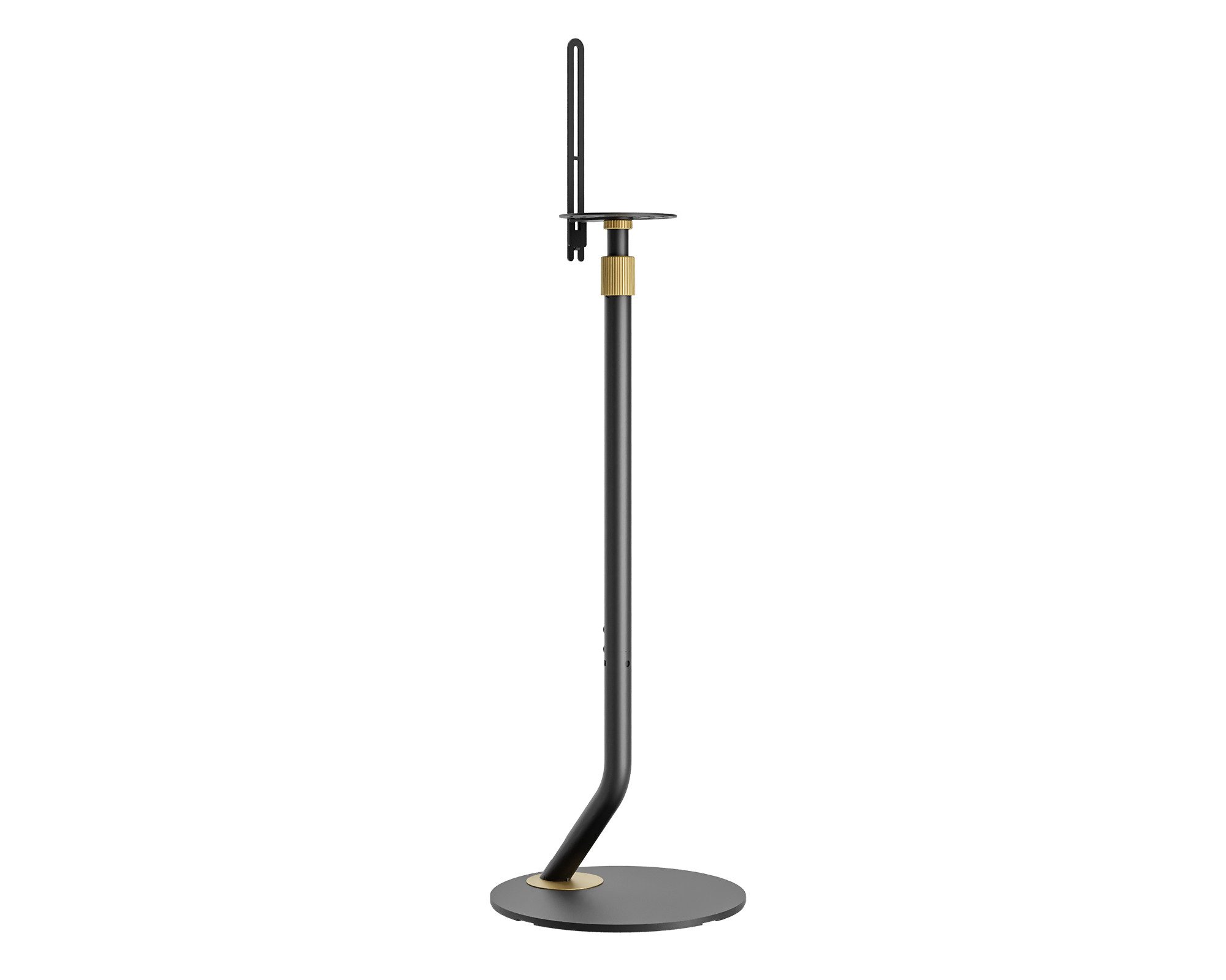 FITUEYES Lautsprecherständer, (höhenverstellbar, aus Metall, Kabelmanagement, Tragkraft 5 kg)