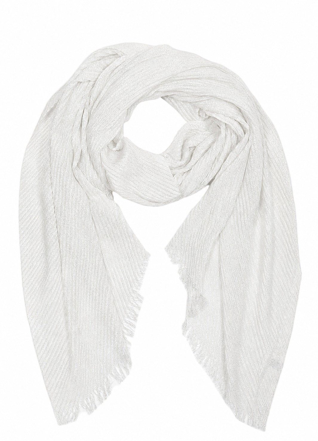 Cassandra Accessoires Schal Damen festliches Schultertuch, eleganter, festlicher Glitzerschal