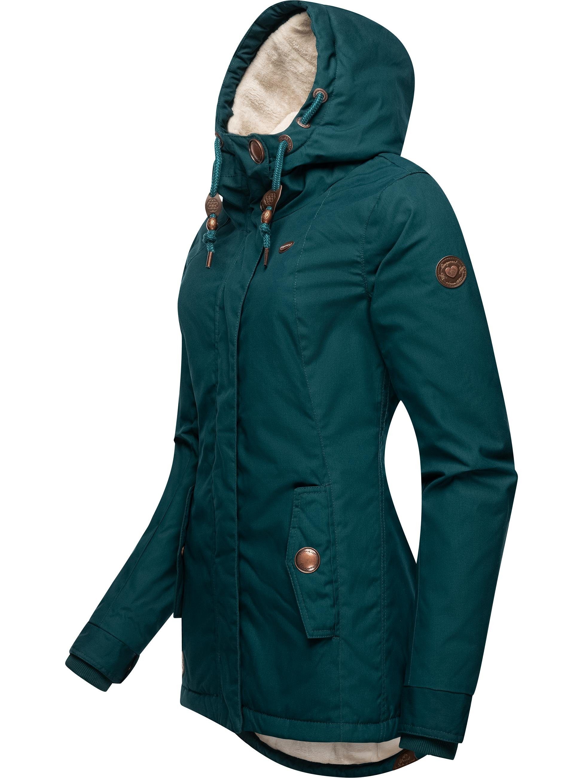 Ragwear Winterjacke Monade Damen Winterparka mit günstig online kaufen