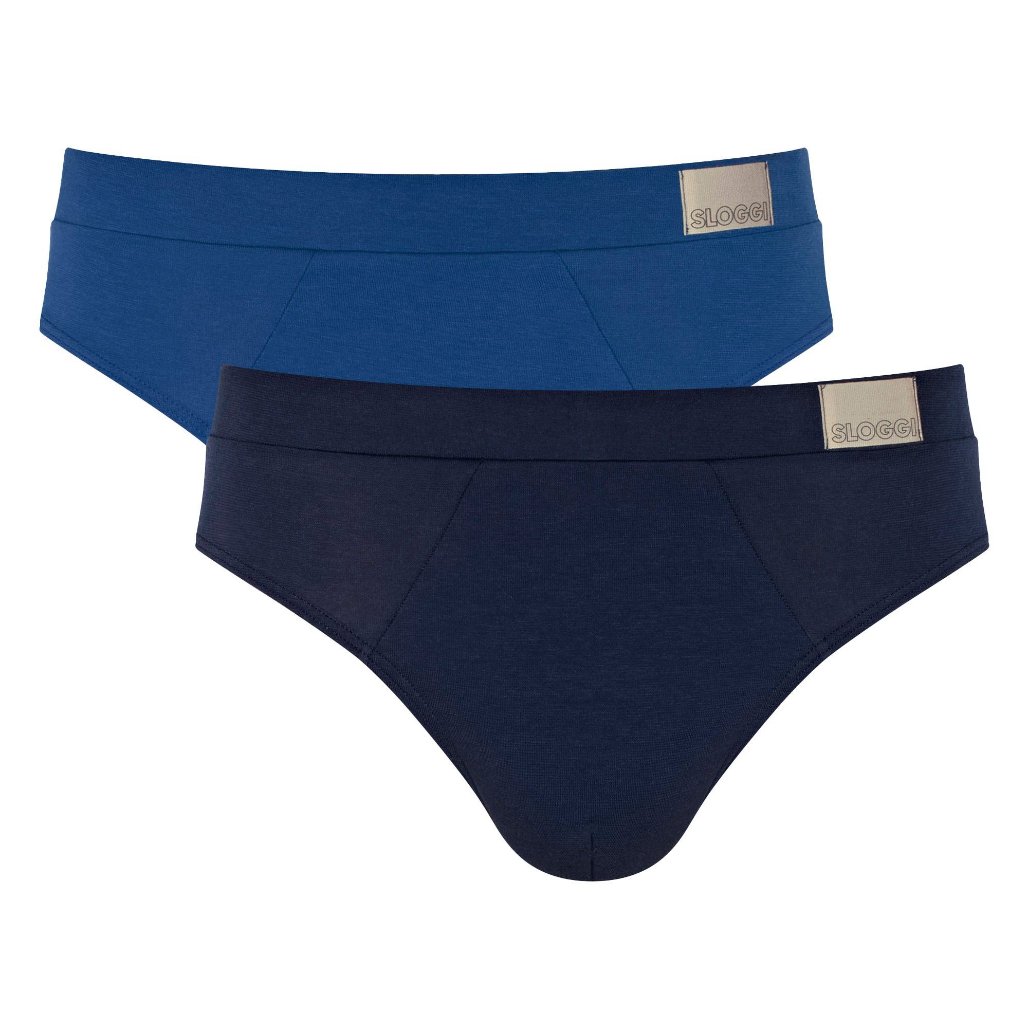 Slip Herren Slip 2er Pack Baumwolle