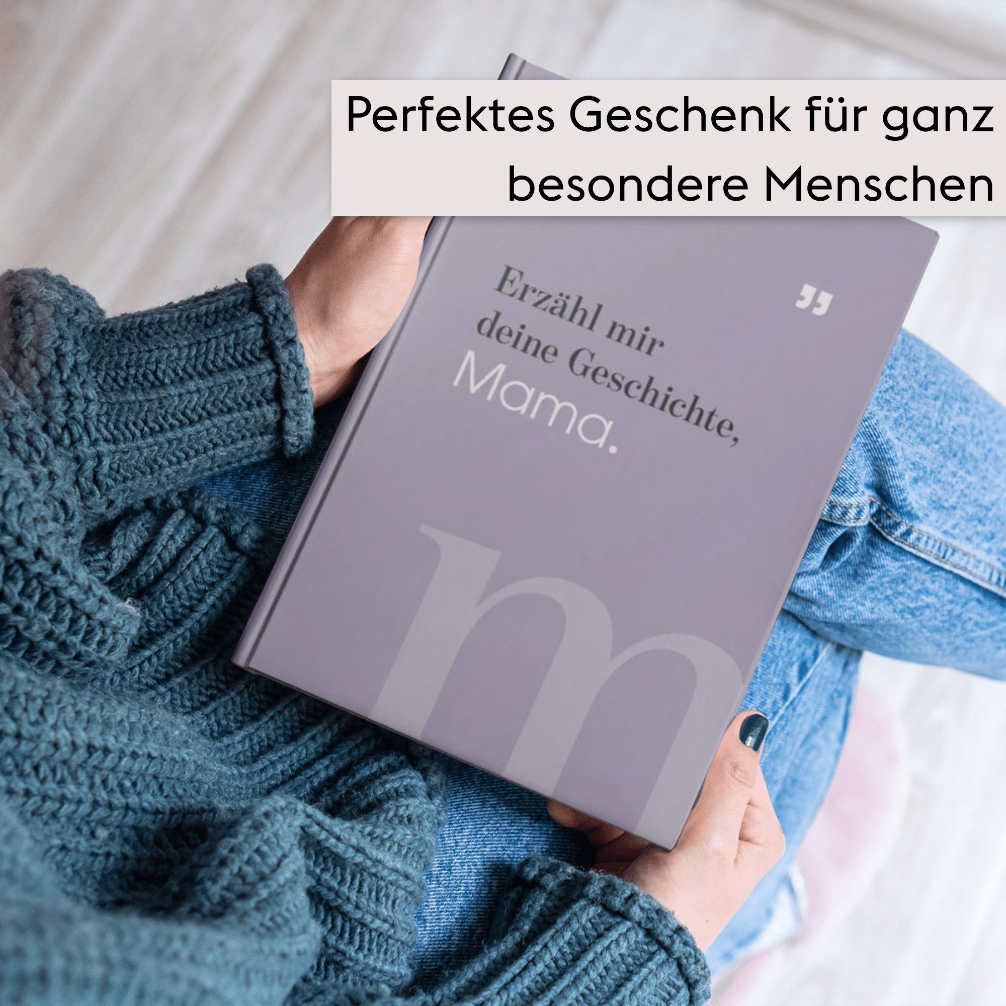 CUPCAKES & KISSES Tagebuch Mama, was kannst du erzählen? Ausfüllbuch I Erinnerungsbuch I Flieder – Bild 4 von 5