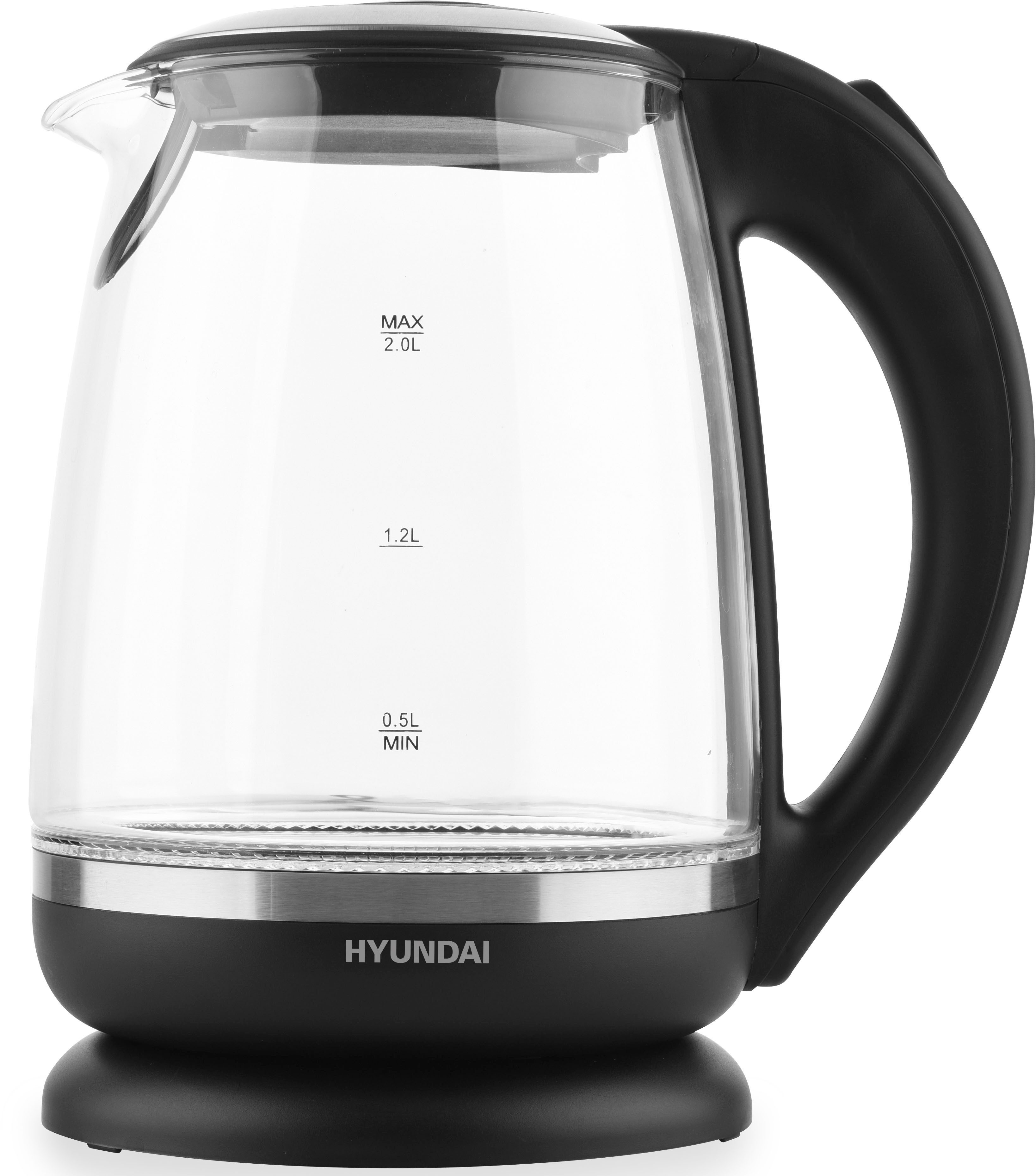 Hyundai Wasserkocher HYUVK745, 2 l, 2200 W – Bild 2 von 5