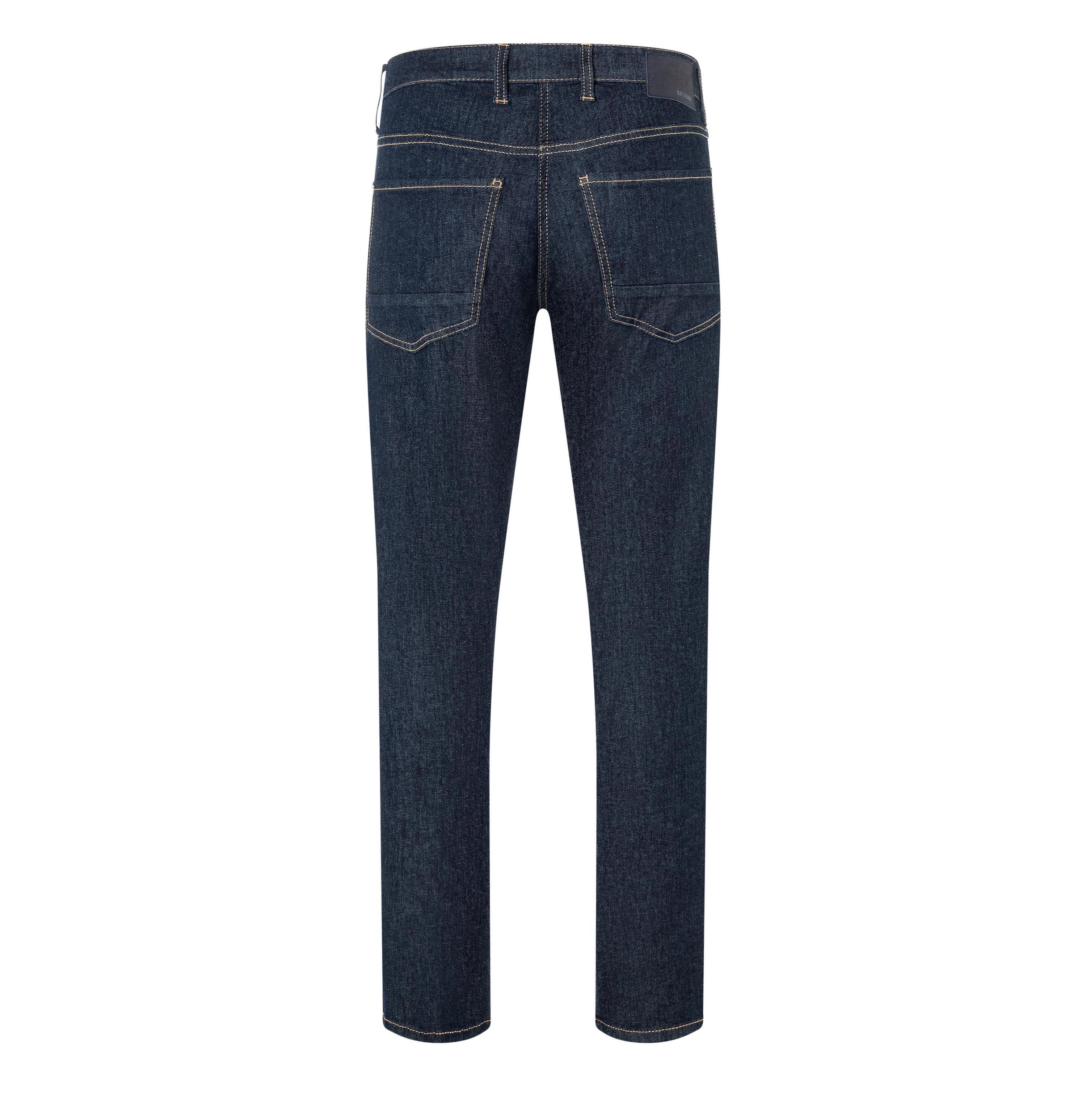 Dark 5-Pocket-Jeans Light Weight Arne H702 Blue Denim, Sommerjeans leichte MAC Rinsed