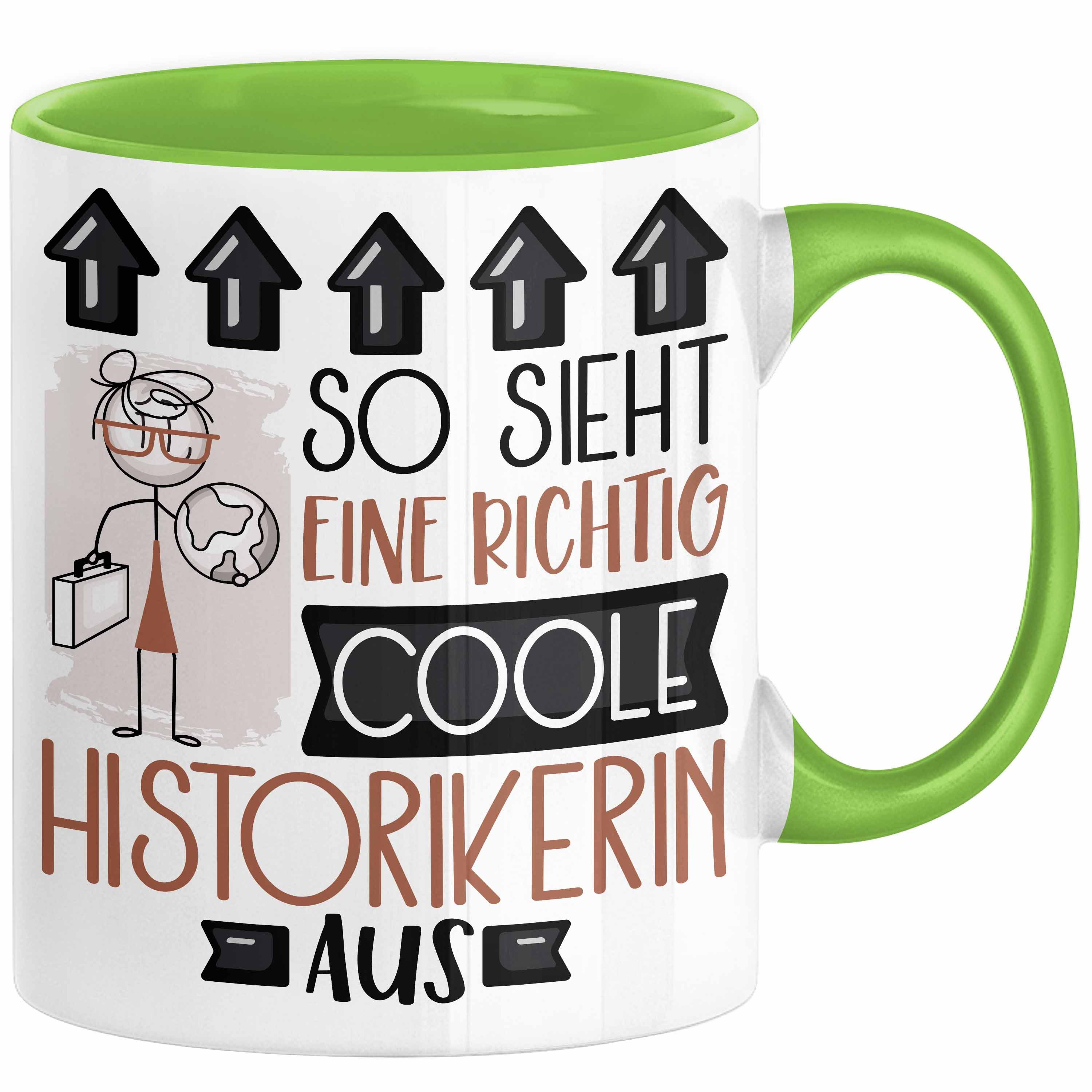 Tasse Historikerin Geschenk Tasse Geschenkidee für Historikerin Geburtstag W