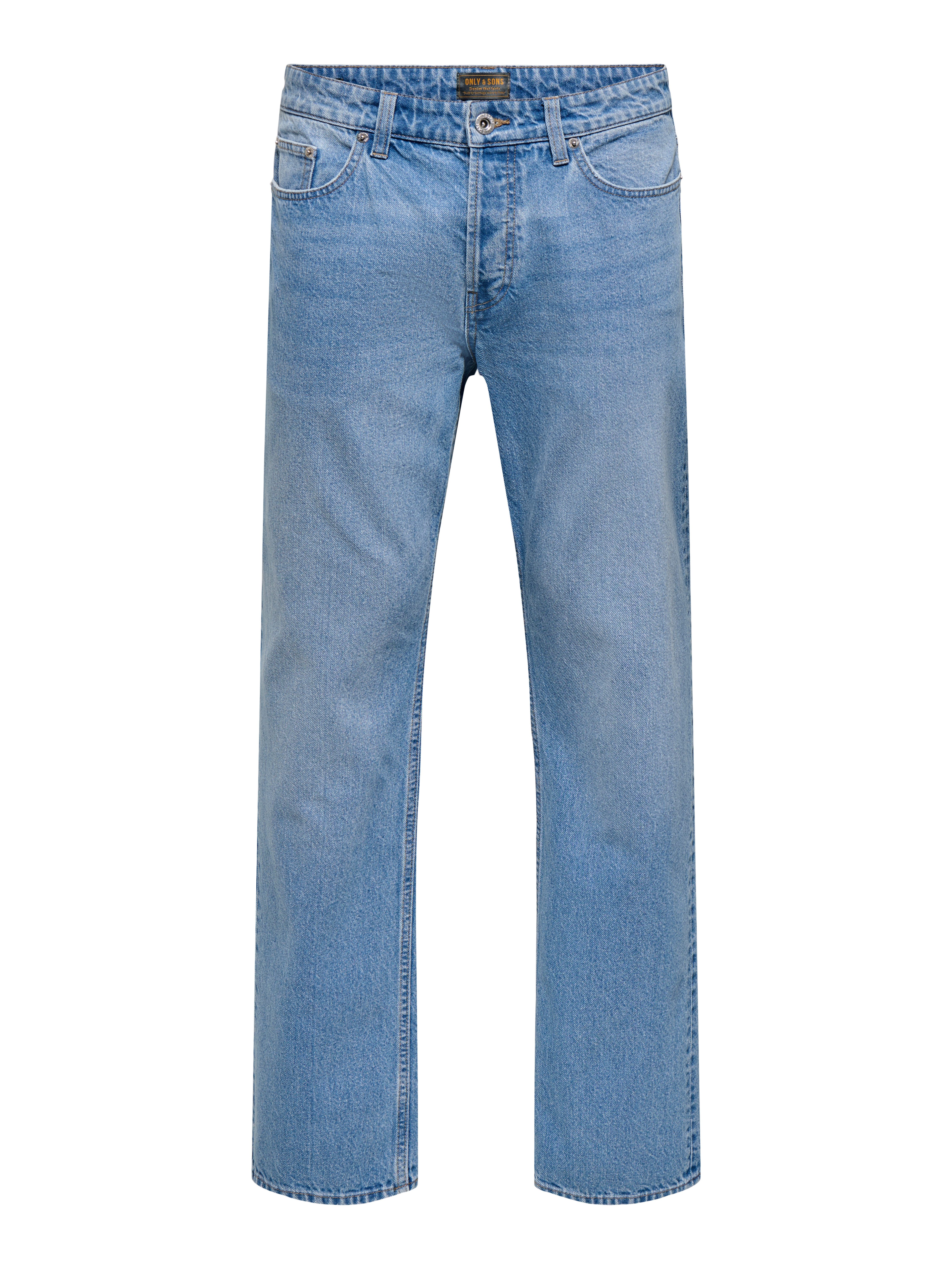 ONLY & SONS Straight-Jeans ONSEDGE STRAIGHT BOX PIM DNM CIFF Baumwolle, straight fit – Bild 2 von 5