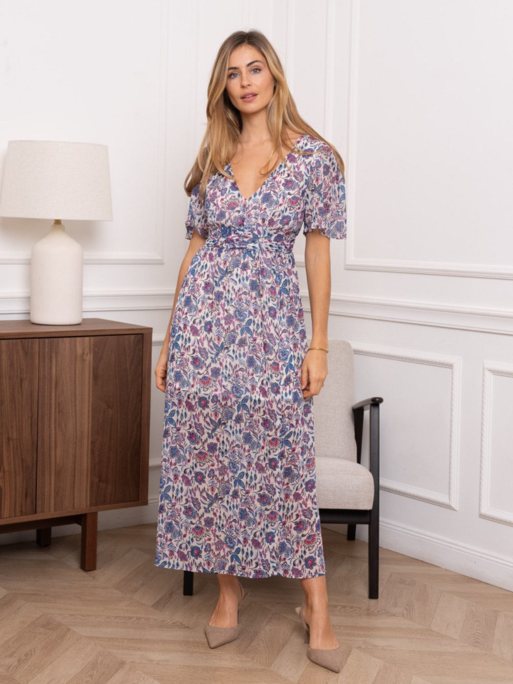 ANNIS Fashion & Accessoires Maxikleid "NORA" günstig online kaufen