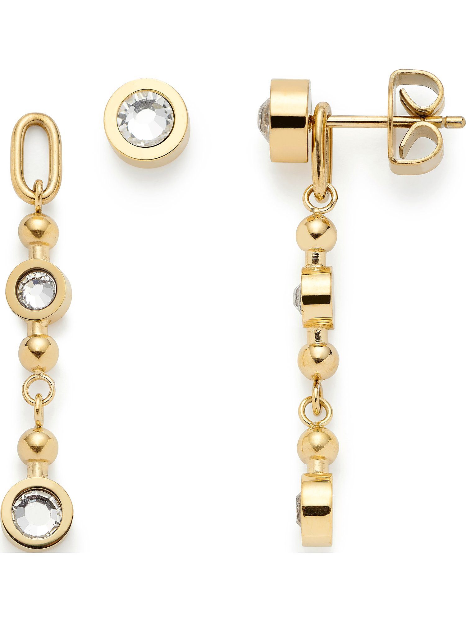 LEONARDO Paar Creolen Leonardo Damen-Creolen Edelstahl (Paar) günstig online kaufen