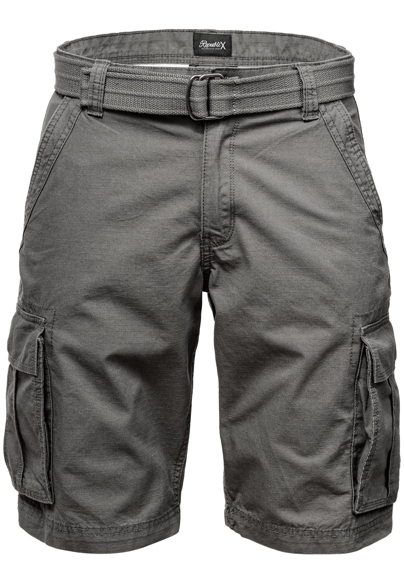 REPUBLIX Cargoshorts RONY Herren Bermuda Short Hose Regular Fit inkl. Gürte günstig online kaufen
