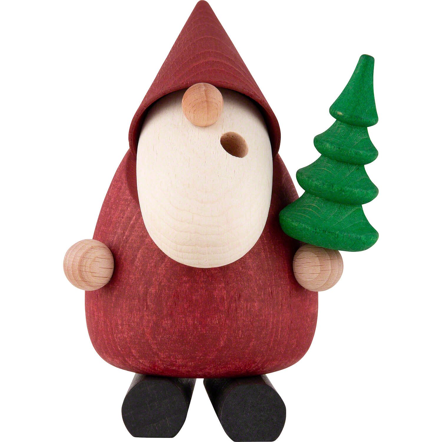 Räuchermännchen Weihnachtsmann Baumlieferservice (11cm) Räuchermann von Saico Seiffen