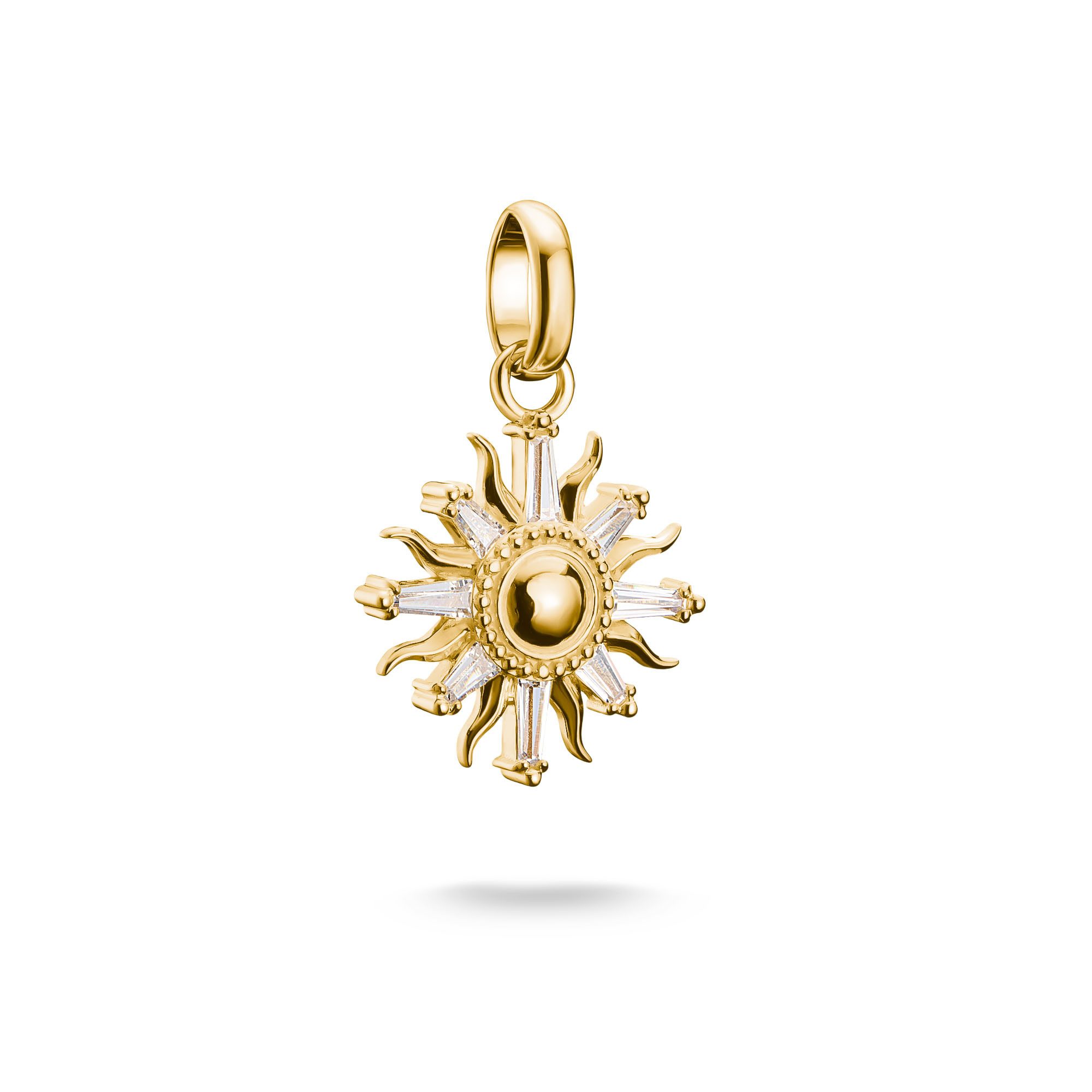 THOMAS SABO Charm Sonne Charm Sonnenzauber mit Zirkonia - Connect, mit Zirkonia (synth)
