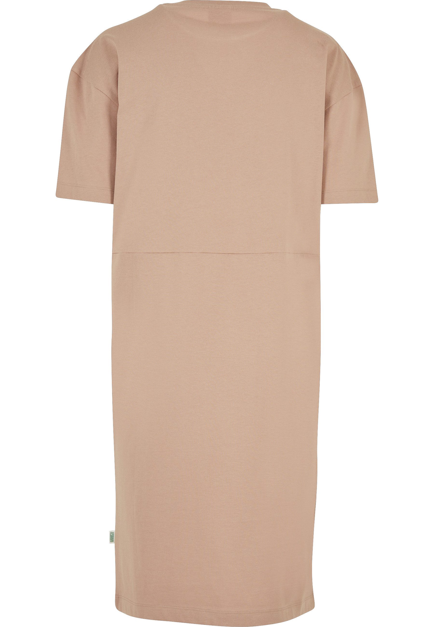 URBAN CLASSICS Shirtkleid Urban Classics Damen Ladies Organic Oversized Slit Tee Dress (1-tlg)