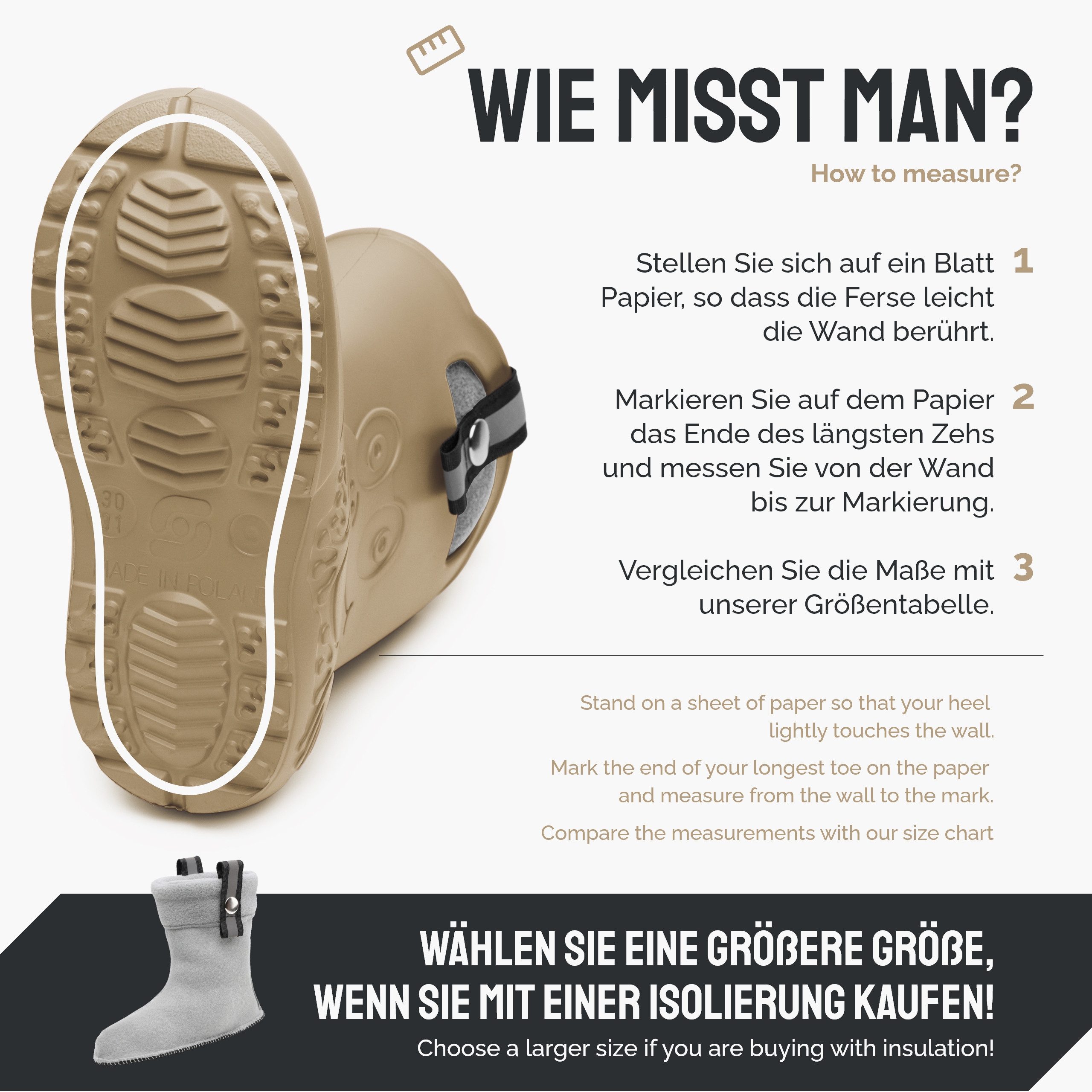 Ladeheid Kinder Federleichte Gummistiefel Thermo mit Fütterung LA-CA-Frog245 Gummistiefel