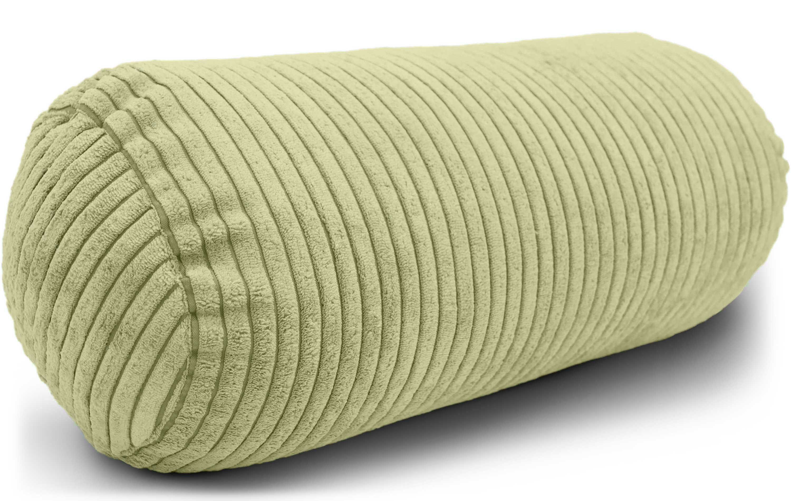 Amilian Nackenrolle mit Bezug 15 x 40 cm - Kissenrolle - mit Nackenrollenbe günstig online kaufen