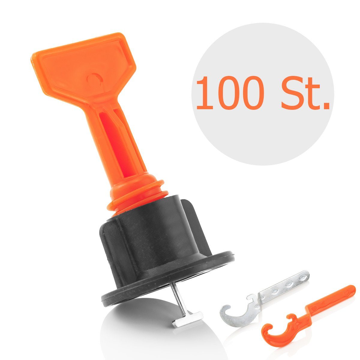 MidGard Fliesenkreuz Nivelliersystem Fliesen-Verlegehilfe Mehrweg Nivellier günstig online kaufen