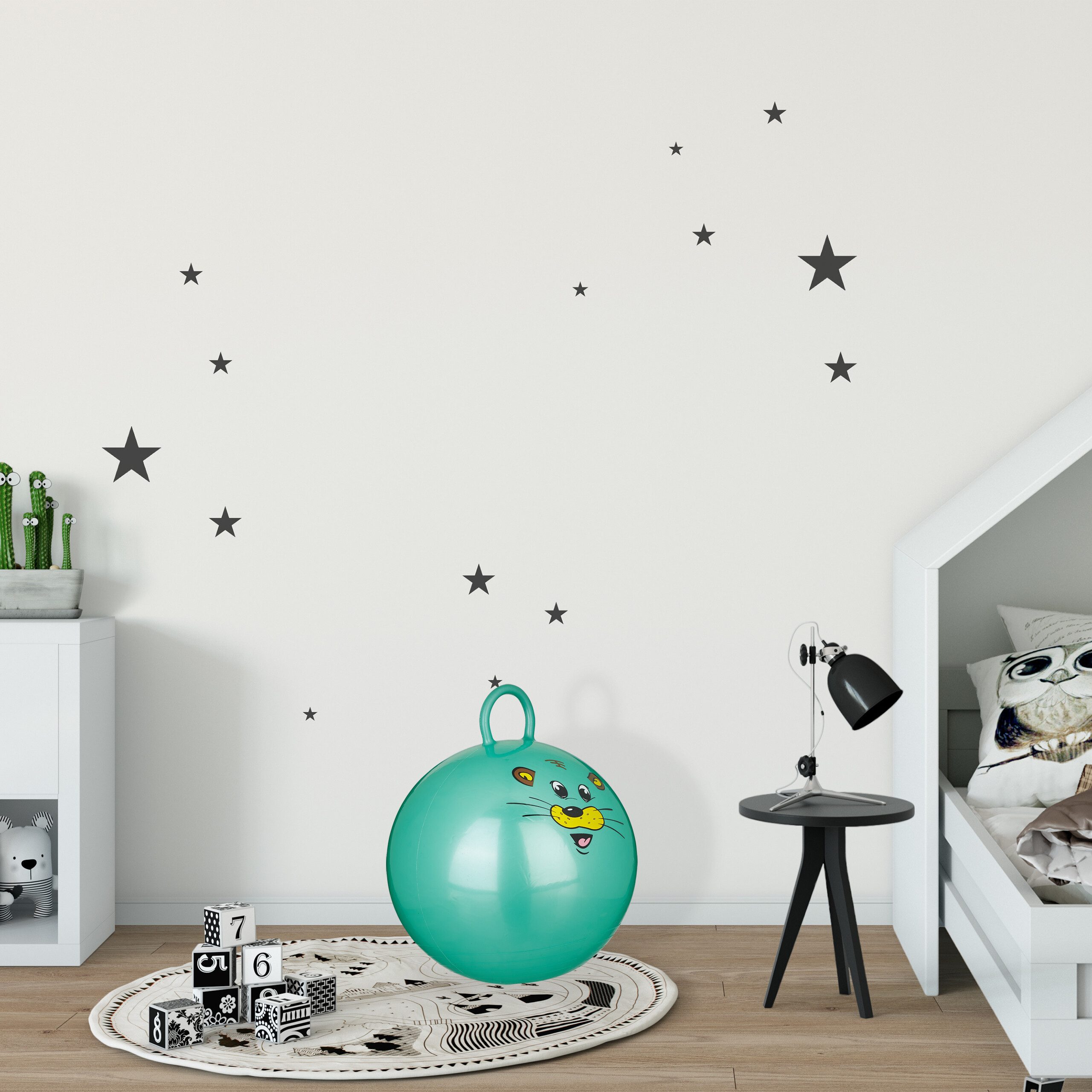 relaxdays Hüpfspielzeug Hüpfball Kinder, Grün günstig online kaufen
