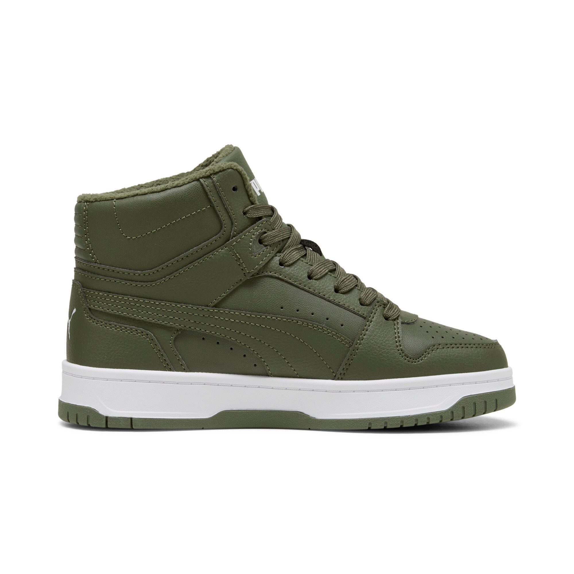 PUMA REBOUND SLAM MID WTR JR Sneakerboots (für Jugendliche) Winterschuhe, Schnürboots, Sneaker – Bild 3 von 5
