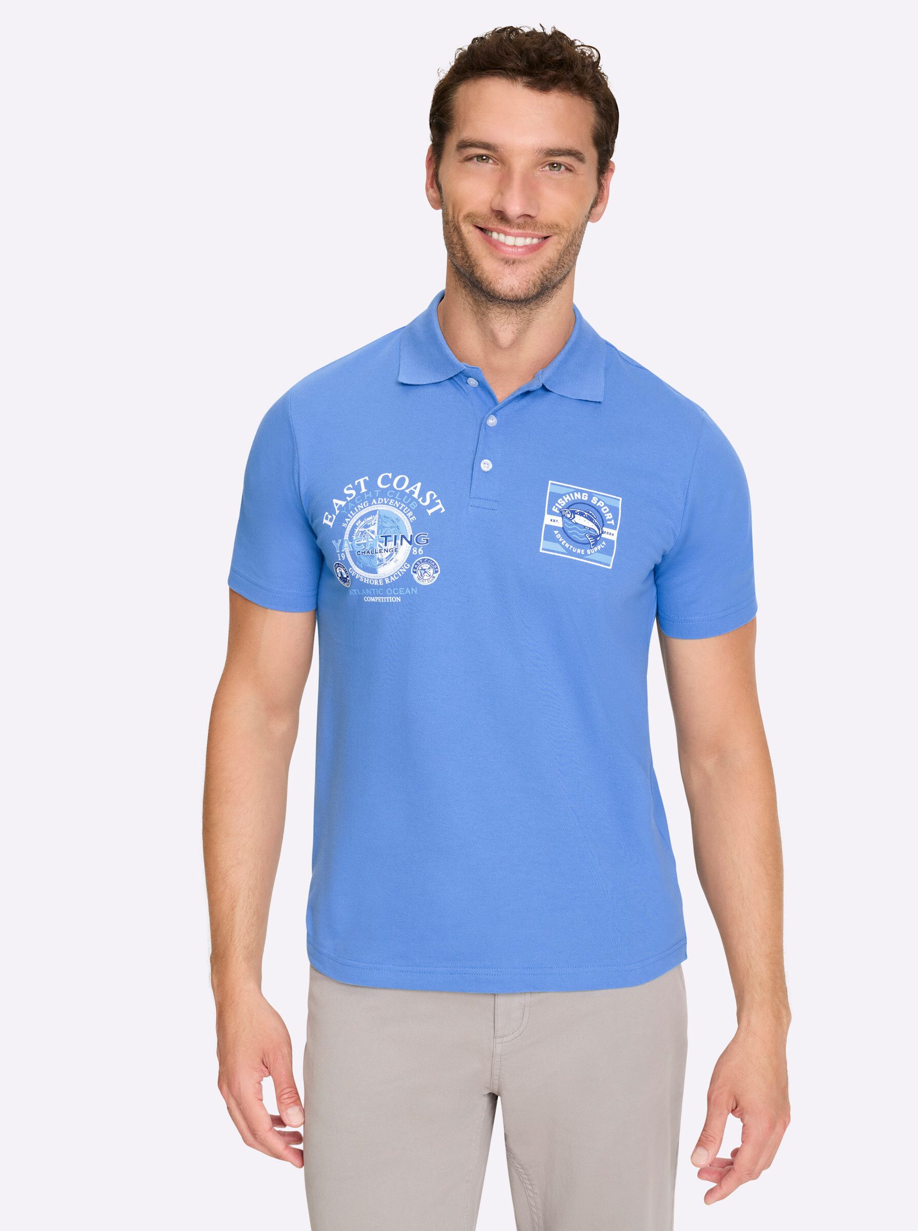 T-Shirt Kurzarm-Poloshirt Kurzarm