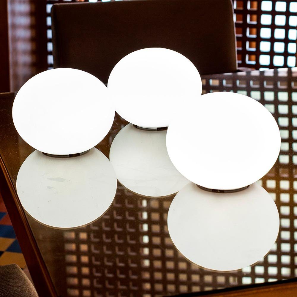 Gartenleuchte Licht-Trend LED-Designleuchte Weiß Flatball mit Akku App-Steuerung