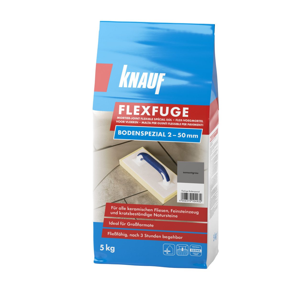 KNAUF Fugenmörtel Knauf Fugenmörtel Flexfuge Bodenspezial 2 - 50 mm