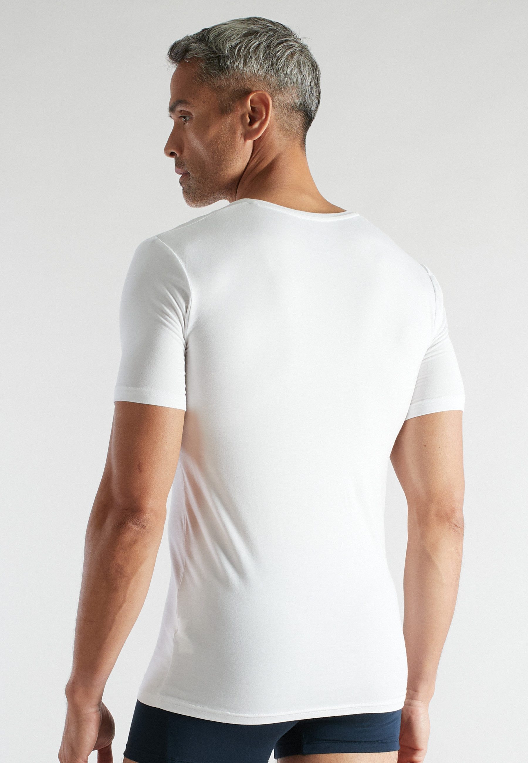 CECEBA Unterziehshirt CECEBA Herren Shirt weiß uni (1-St)