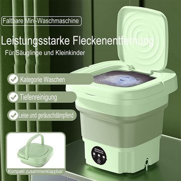 Bifurcation Wäscheschleuder 10L Waschschleuder-Faltwaschmaschine, Reisewaschmaschine, Leistungsstarke Dekontamination gute Qualität