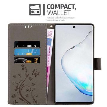 Cadorabo Handyhülle Samsung Galaxy NOTE 10 Samsung Galaxy NOTE 10, Klappbare Handy Schutzhülle - Hülle - mit Standfunktion und Kartenfach