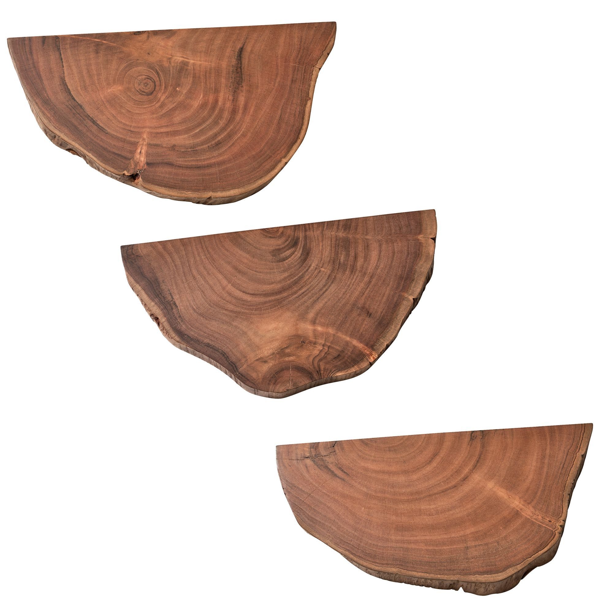 KADIMA DESIGN Wandregal Wandregal 3er Set günstig online kaufen