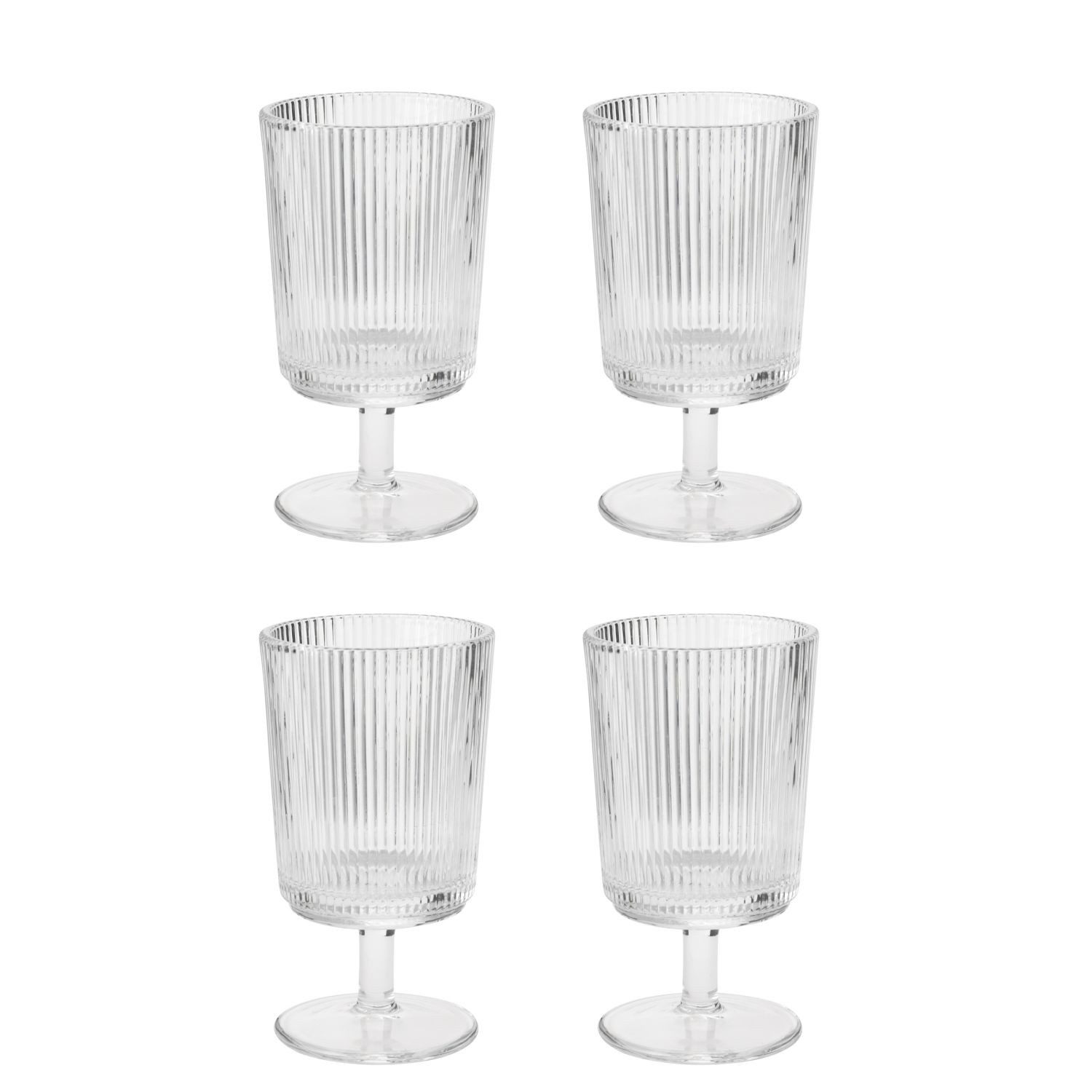 Stelton Weinglas Pilastro 180 ml 4er Set, Glas