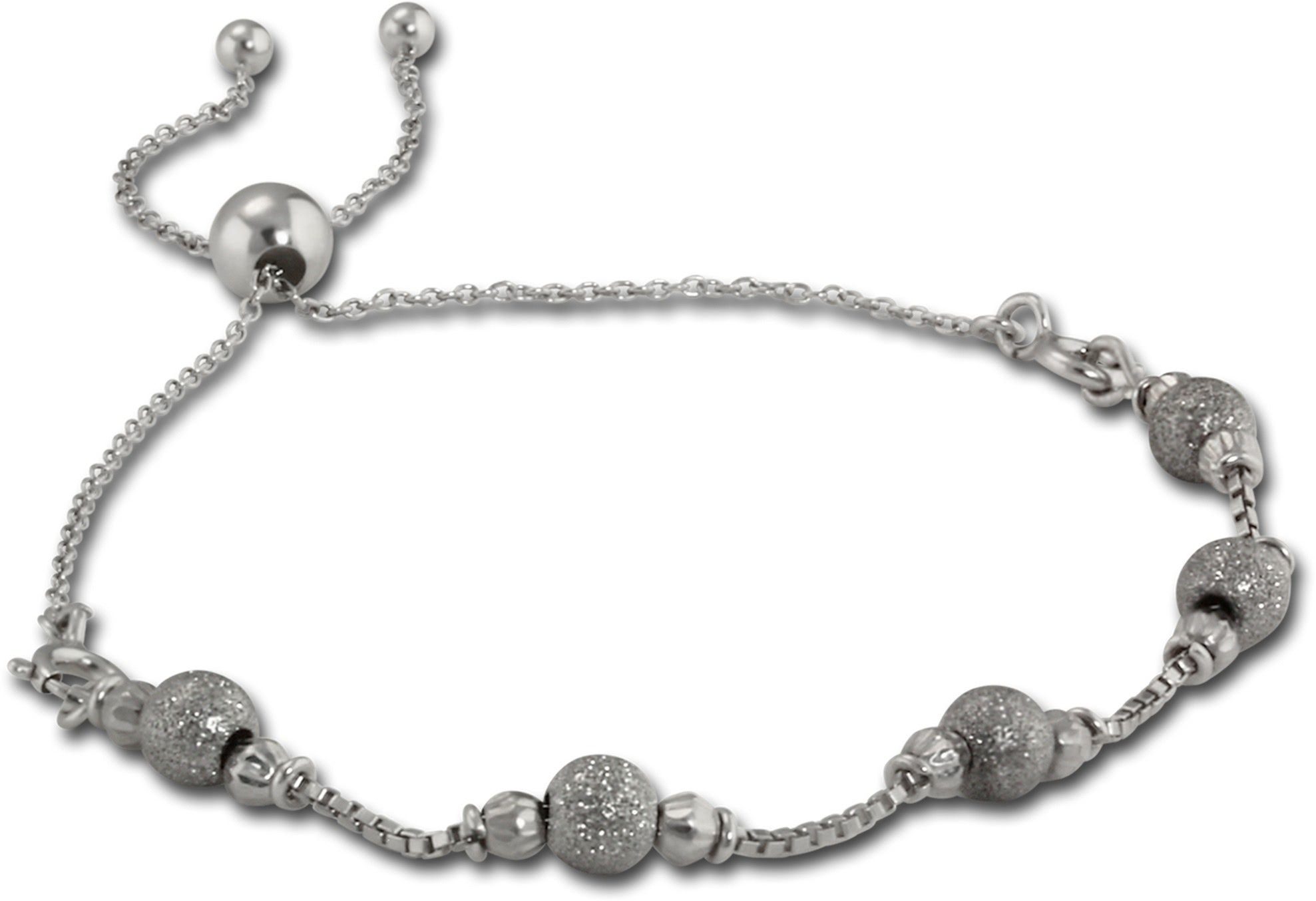 Silberarmband Armäleon Damen Armband Kugel-Design