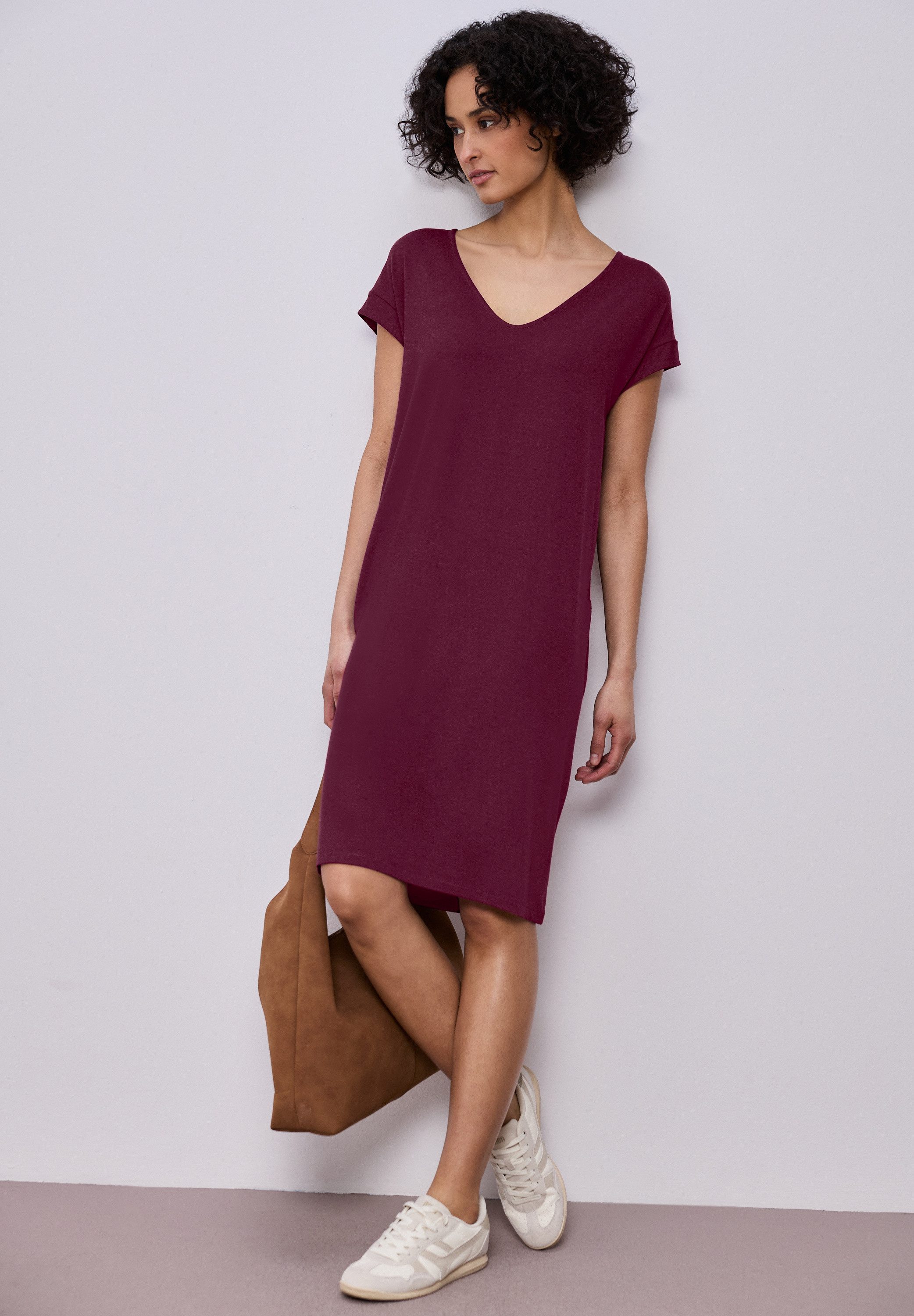 STREET ONE Jerseykleid aus Viskose günstig online kaufen