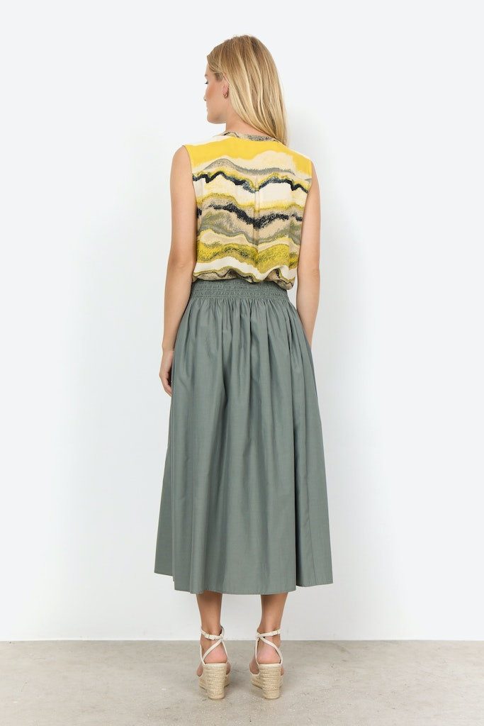 soyaconcept Shirttop SC-ELSBET 1 GOLDEN YELLOW COMBI